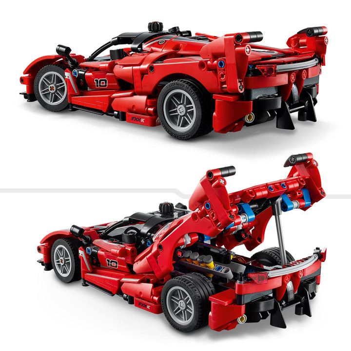 LEGO Technic Ferrari FXX K Buildable Model Car - Realistic Toy with Moving Pistons, Ages 10+