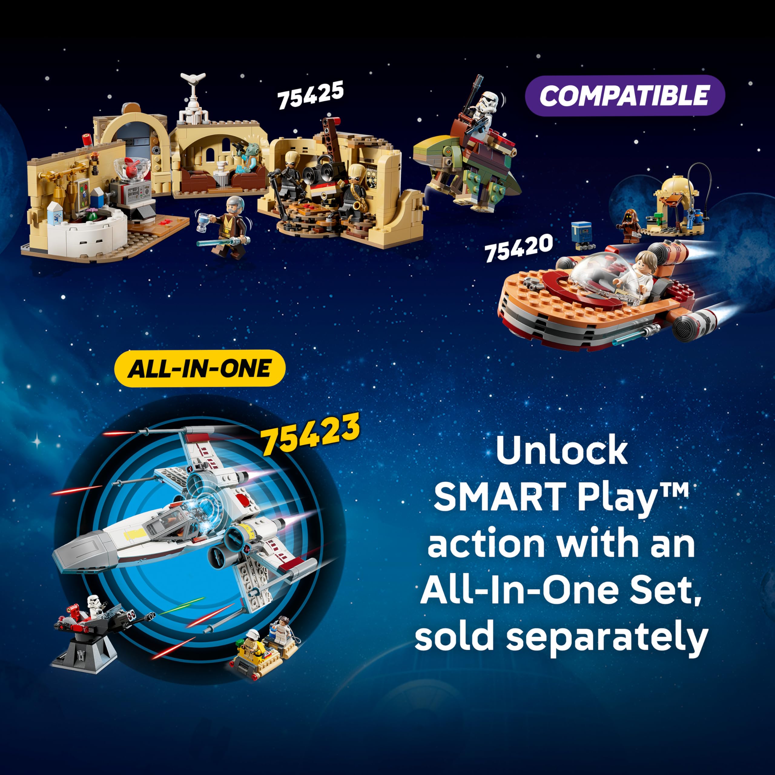 LEGO Star Wars 75425 Mos Eisley Cantina SMART Play Compatible Building Set | Ages 8+ 7