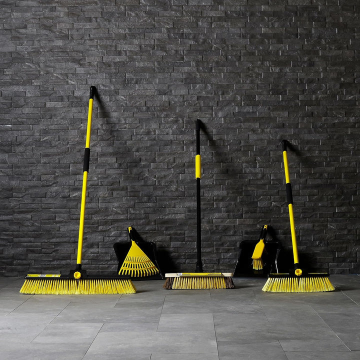 Charles Bentley - Bulldozer Heavy Duty Dustpan & Brush Set