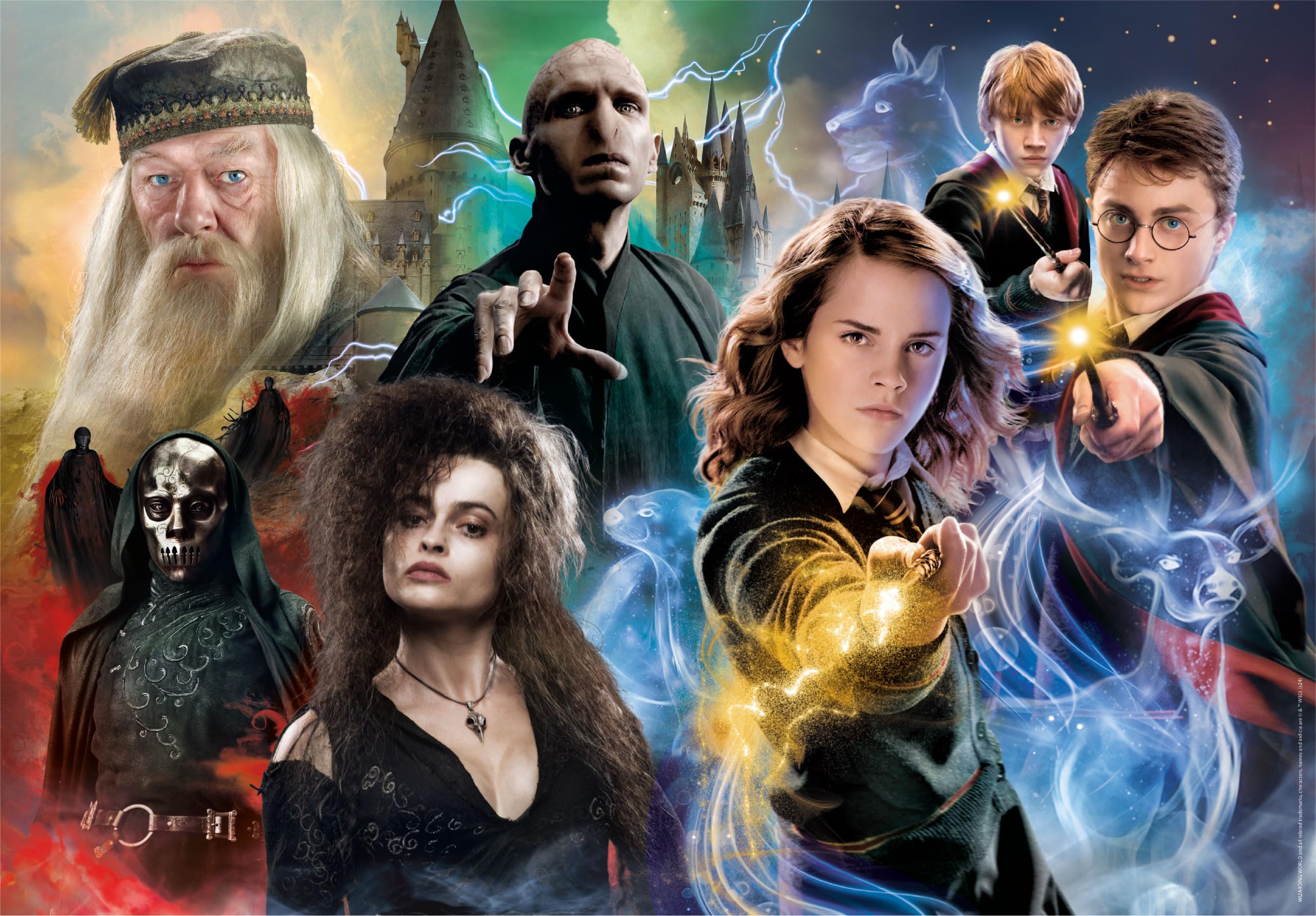 Clementoni Harry Potter 104-Piece Jigsaw Puzzle - Supercolor Puzzle for Kids 8