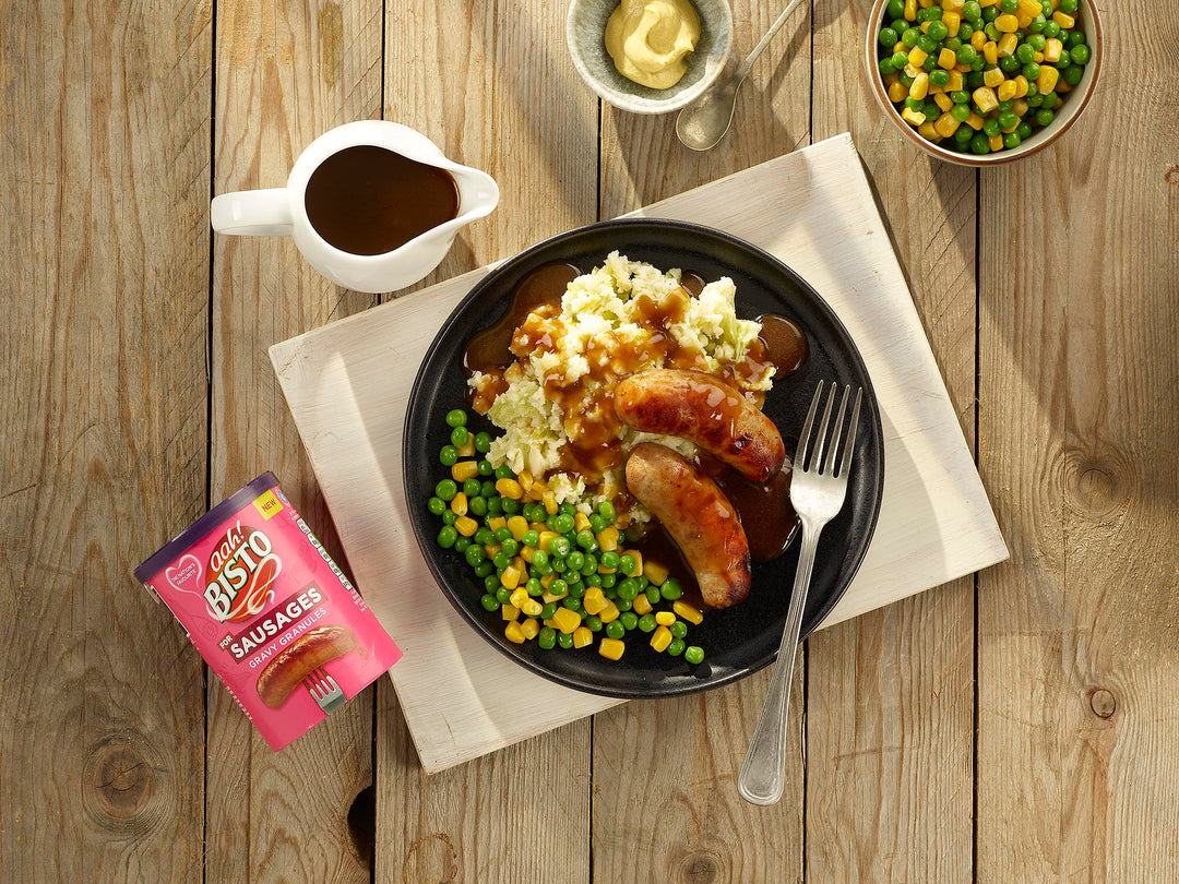 Bisto For Sausages Gravy Granules, 190 g Drum