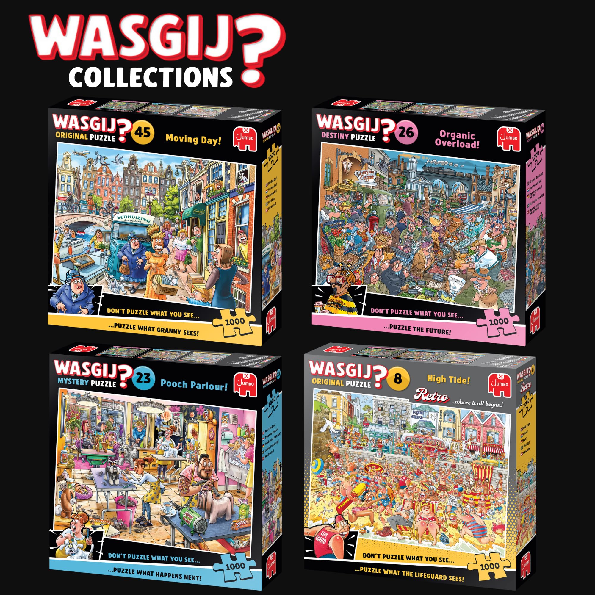 Wasgij Original 45: Moving Day - 1000 Piece Puzzle for Adults 13