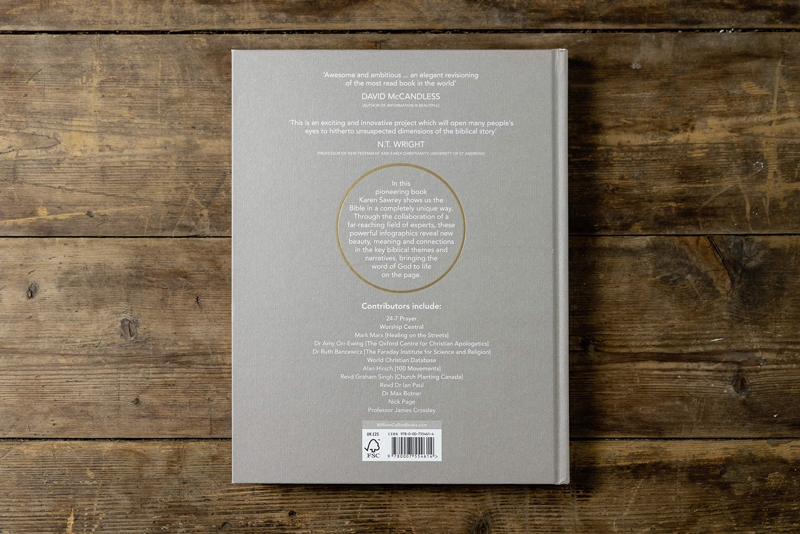 HarperCollins The Infographic Bible - Visualising God's Word | Hardcover 9