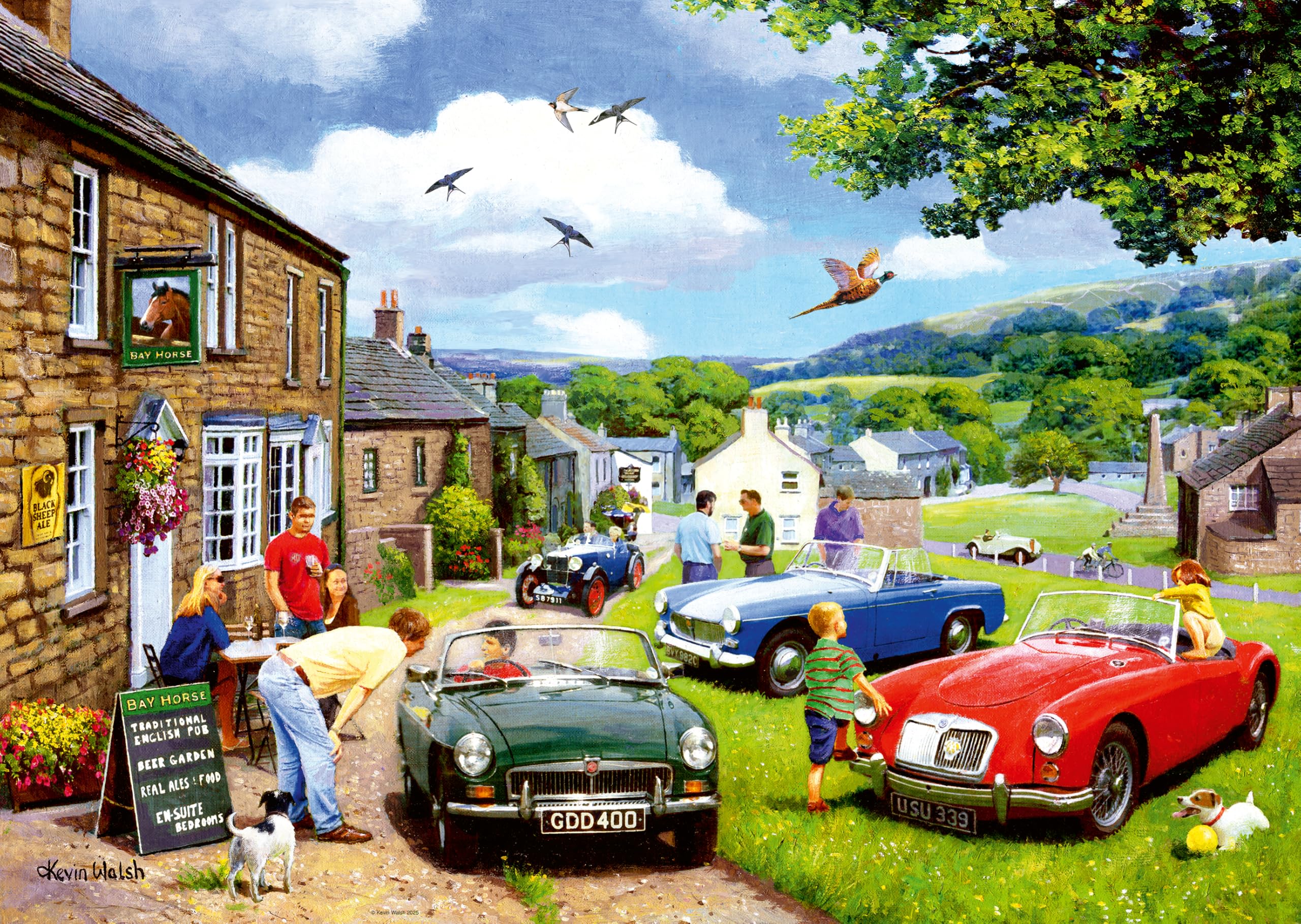 Ravensburger A Day in the Dales 1000 Piece Jigsaw Puzzle 1