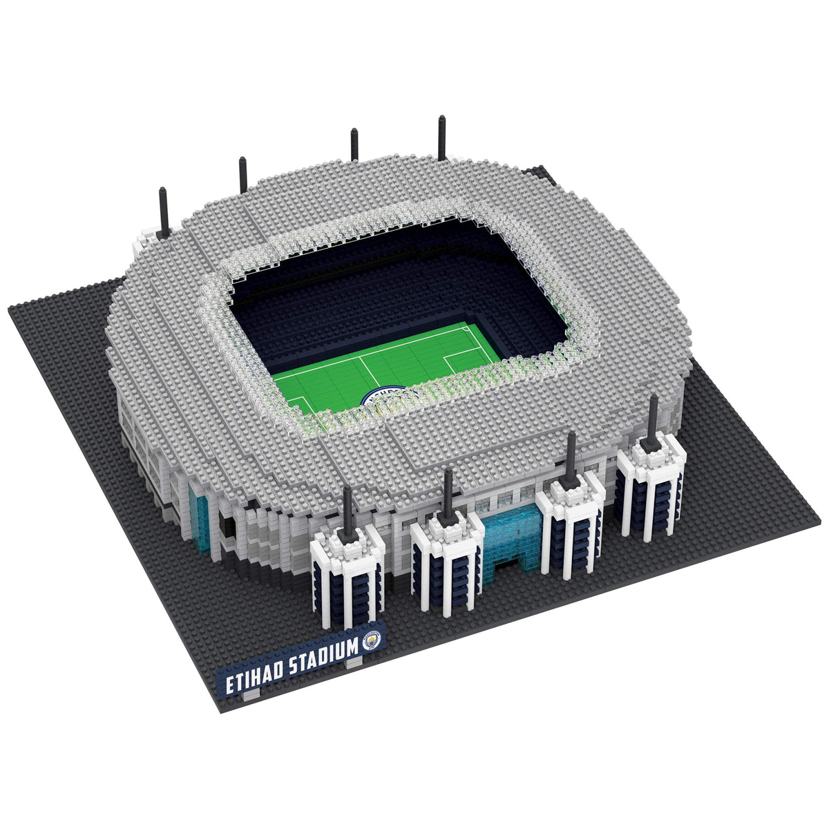 FOCO Manchester City Etihad Stadium BRXLZ 3D Puzzle - 3,151 Pieces, Ages 12+