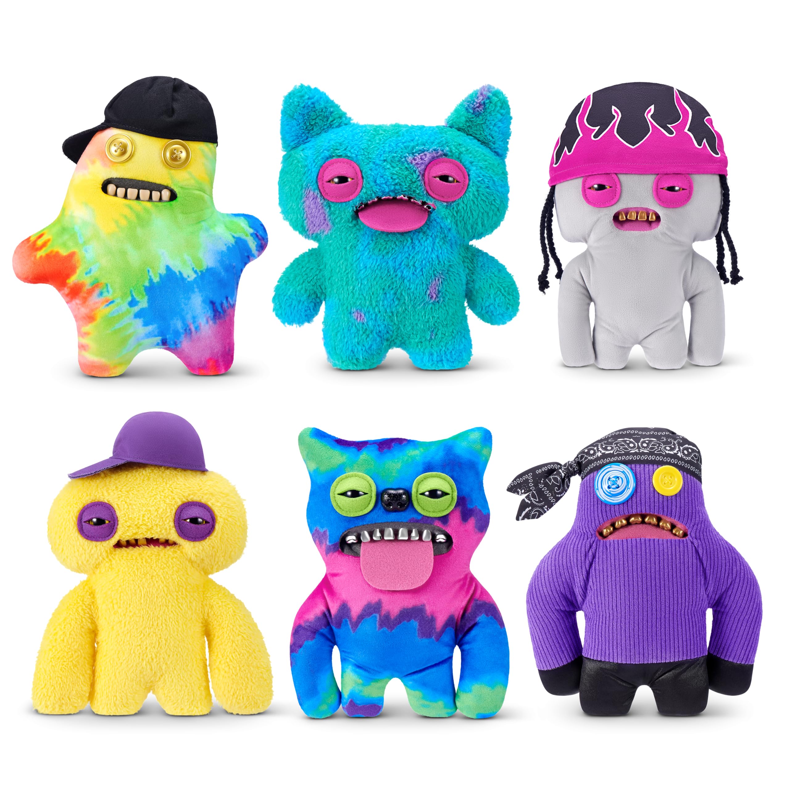 Fuggler Fugg Life Squidge 9-Inch Plush Toy with Human Teeth | Polyester | Unisex