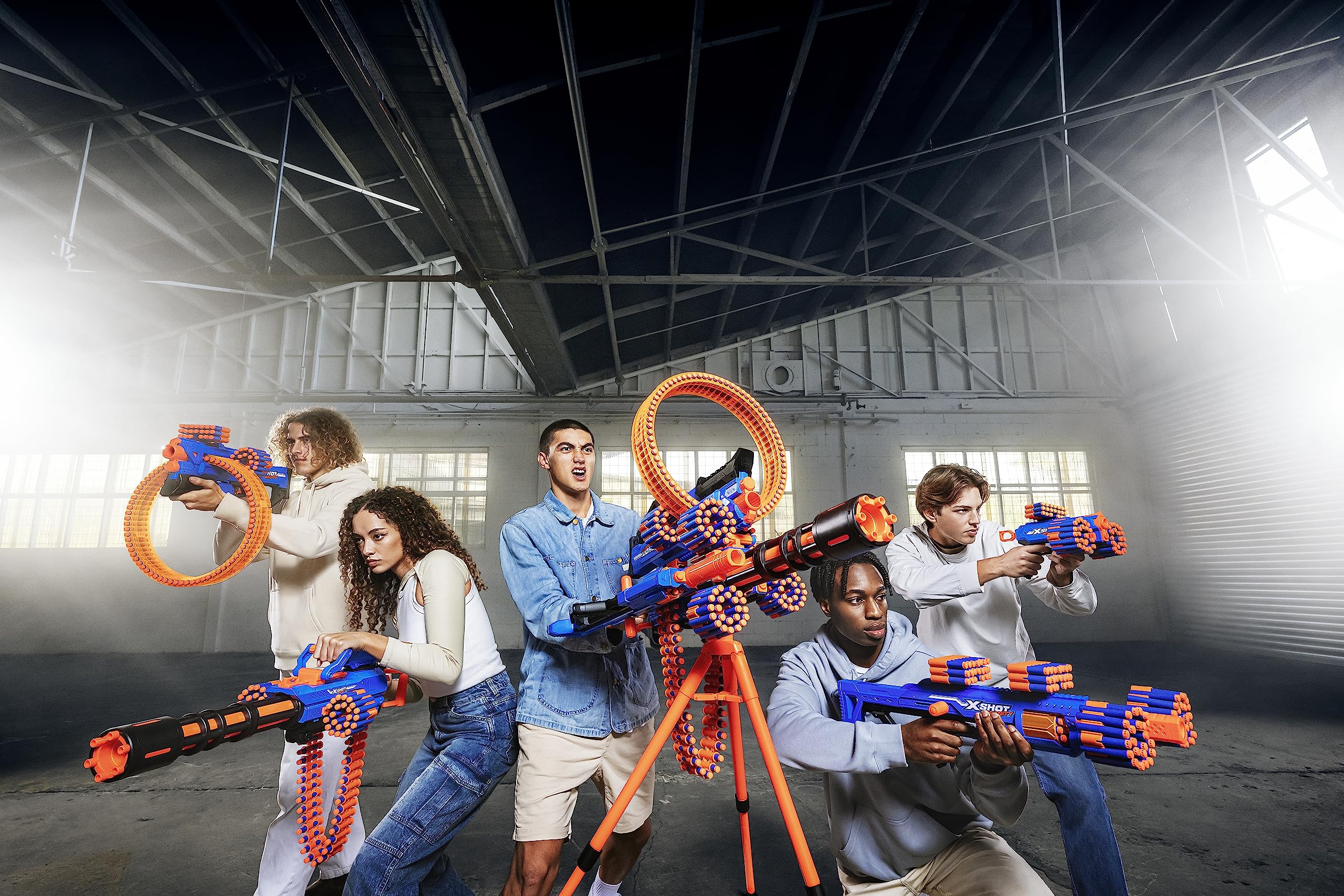 XSHOT Insanity Manic Blaster - 48 Dart Foam Blaster Set for Kids 8+ 14