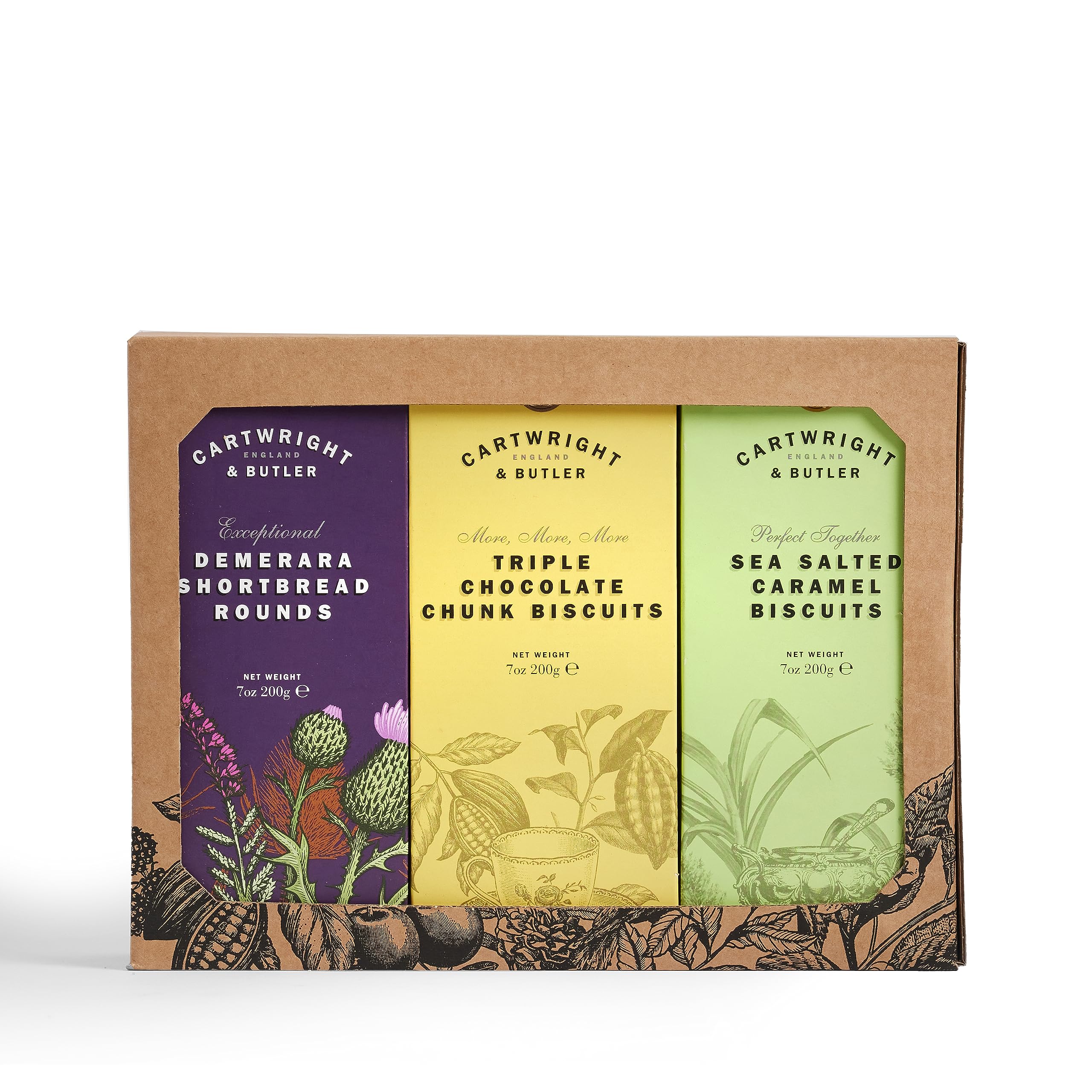 Cartwright & Butler - Trio of Biscuits Gift Set 6