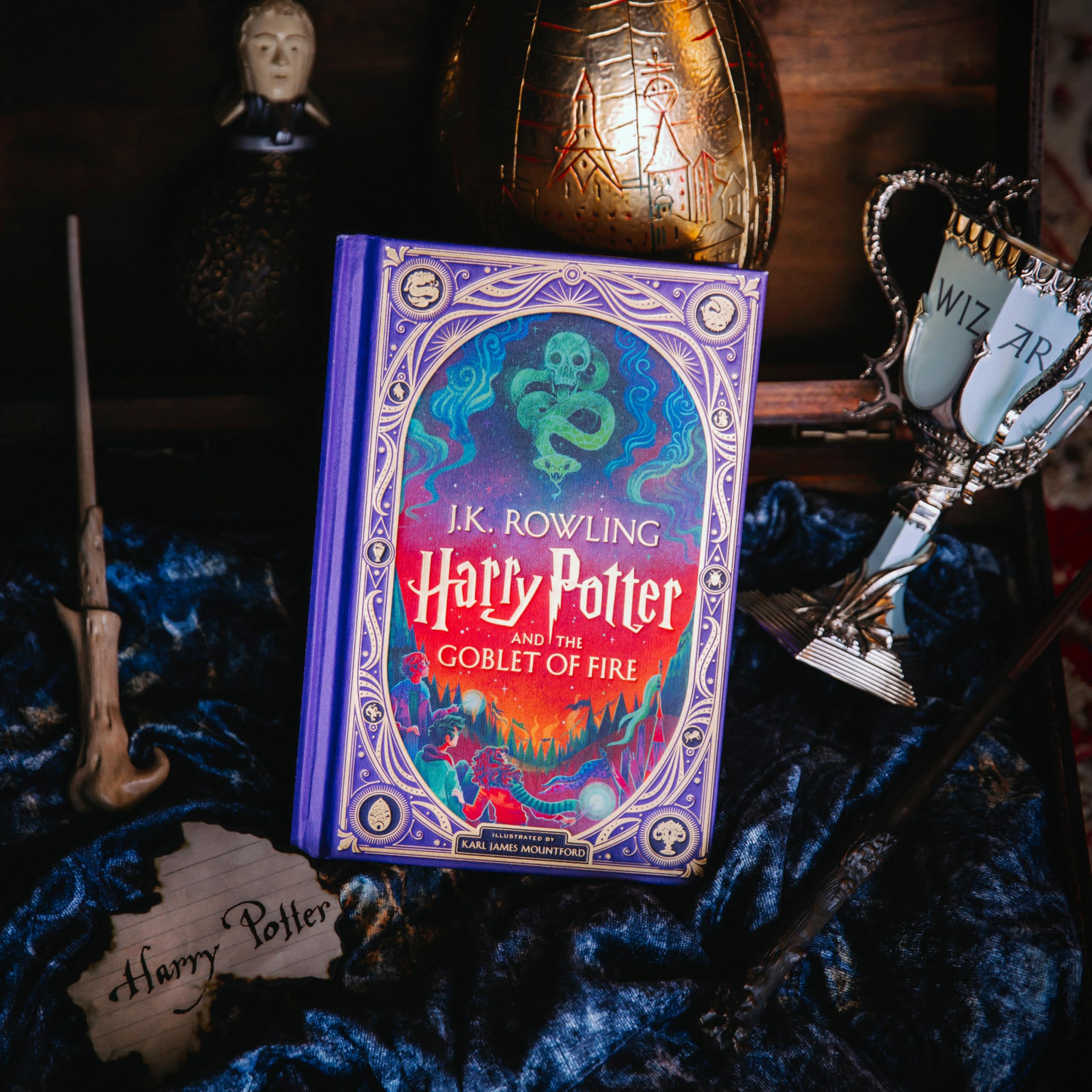 Bloomsbury Harry Potter and the Goblet of Fire Illustrated Gift Book | Hardcover | J.K. Rowling 5