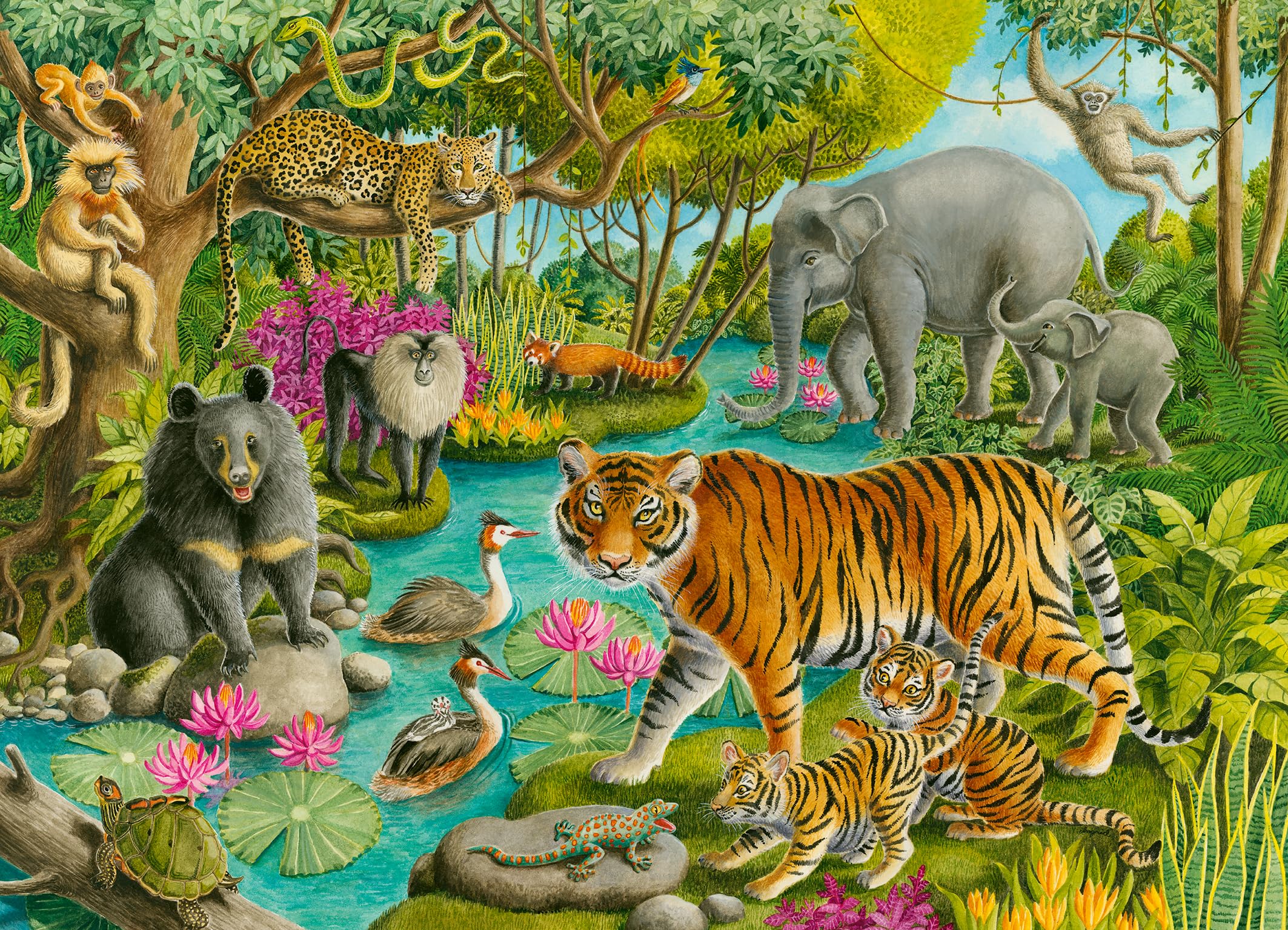 Ravensburger Animals of India Jigsaw Puzzle - 60 Pieces for Ages 4+ | FSC Certified 2