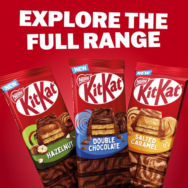 KitKat Double Milk and Dark Chocolate Crispy Wafer Sharing Bar, 99g