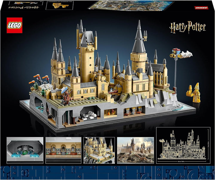 LEGO 76419 Harry Potter Hogwarts Castle and Grounds, 2660-Piece Model Set for Adults, Featuring Iconic Locations from the Wizarding World