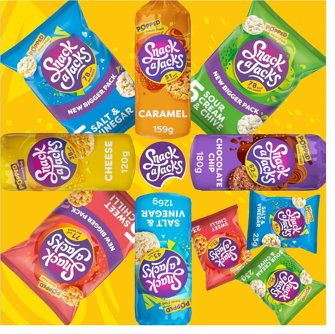 Snack a Jacks Crispy Sweet Chilli 5 X 19g