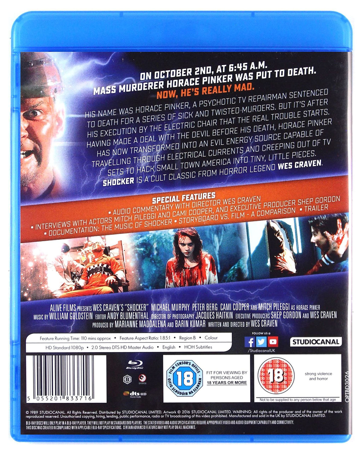 Shocker [Blu-ray]
