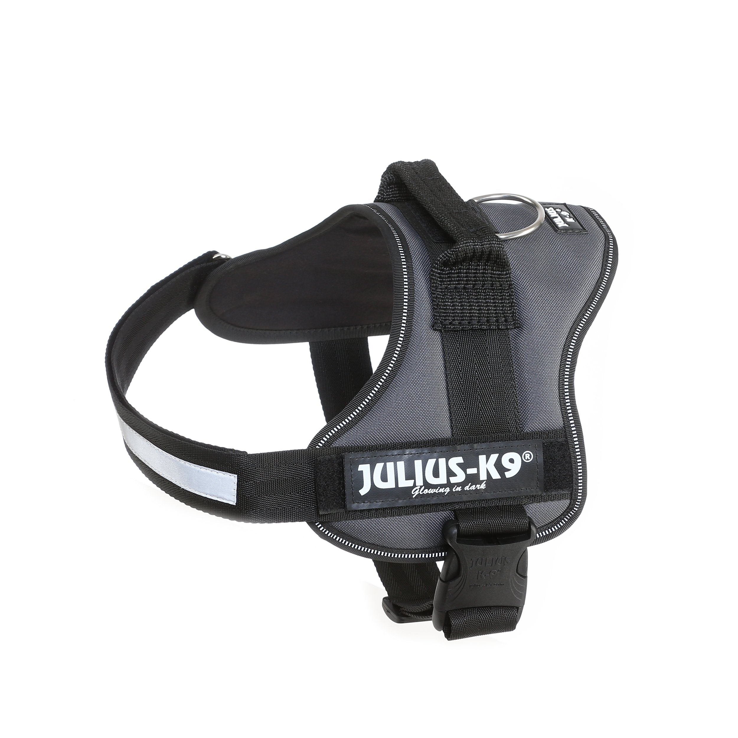 Julius-K9 Powerharness Vest Harness - Size M/0, Anthracite | 14-25 kg Dog 2
