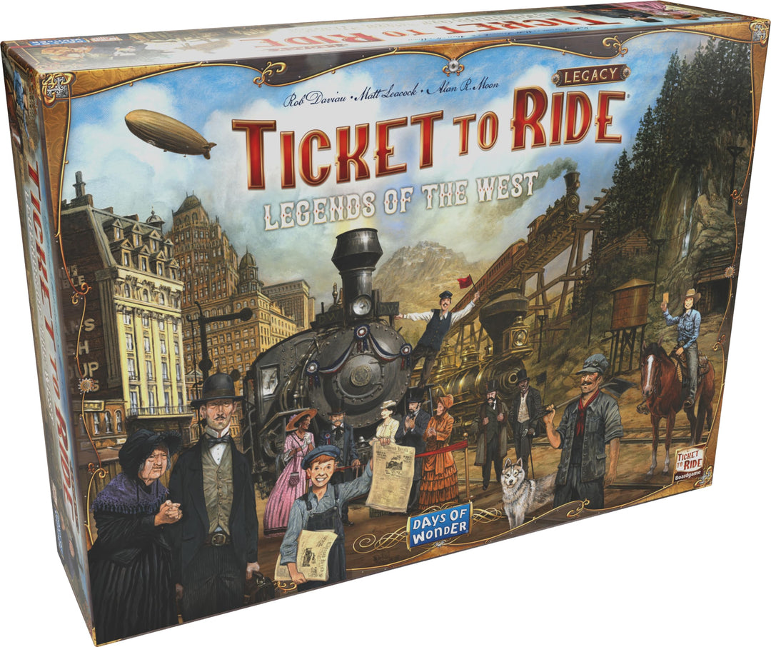 Days of Wonder Ticket to Ride Legacy - Legends of the West Board Game (DOW7236)