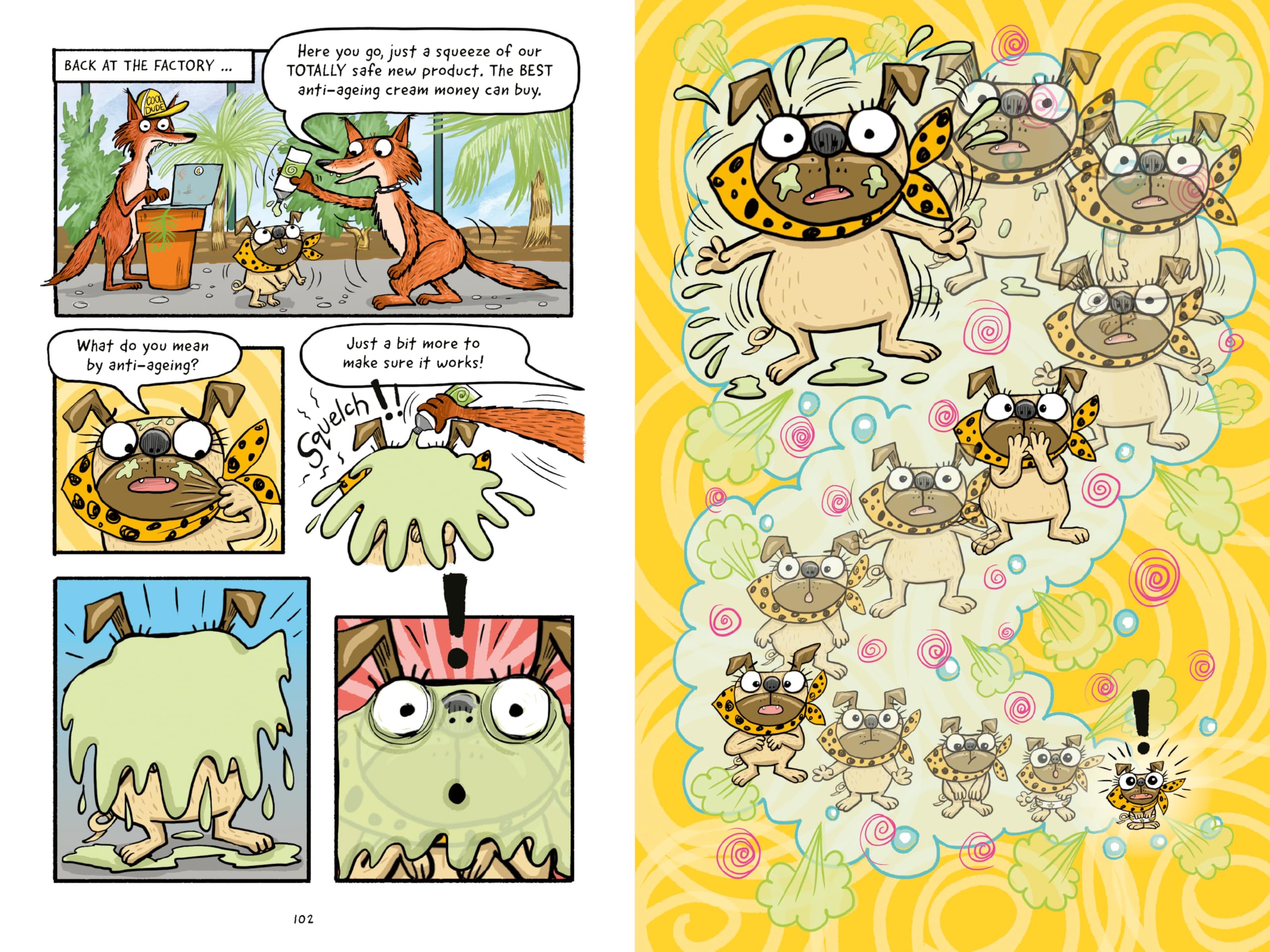 Chicken Hill: Frozen Squirrel Rescue Mission - Three Hilarious Short Stories [Paperback] 4