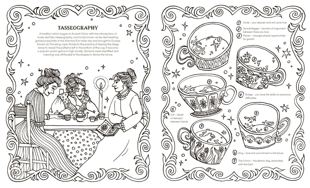 Quadrille Publishing - Into the Coven Witch Colouring Book - 96 Pages