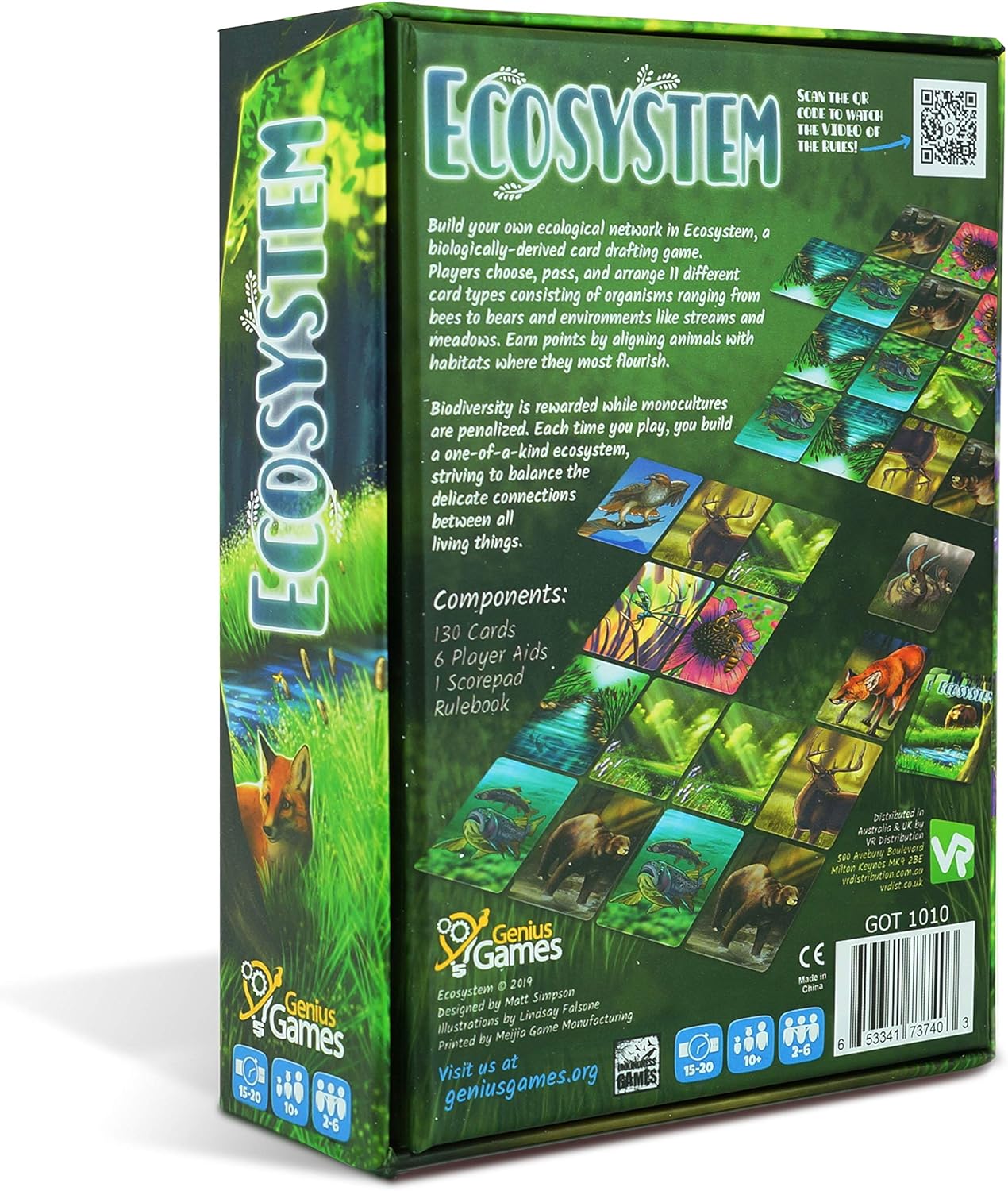 Genius Games Ecosystem Ecology Board Game 8