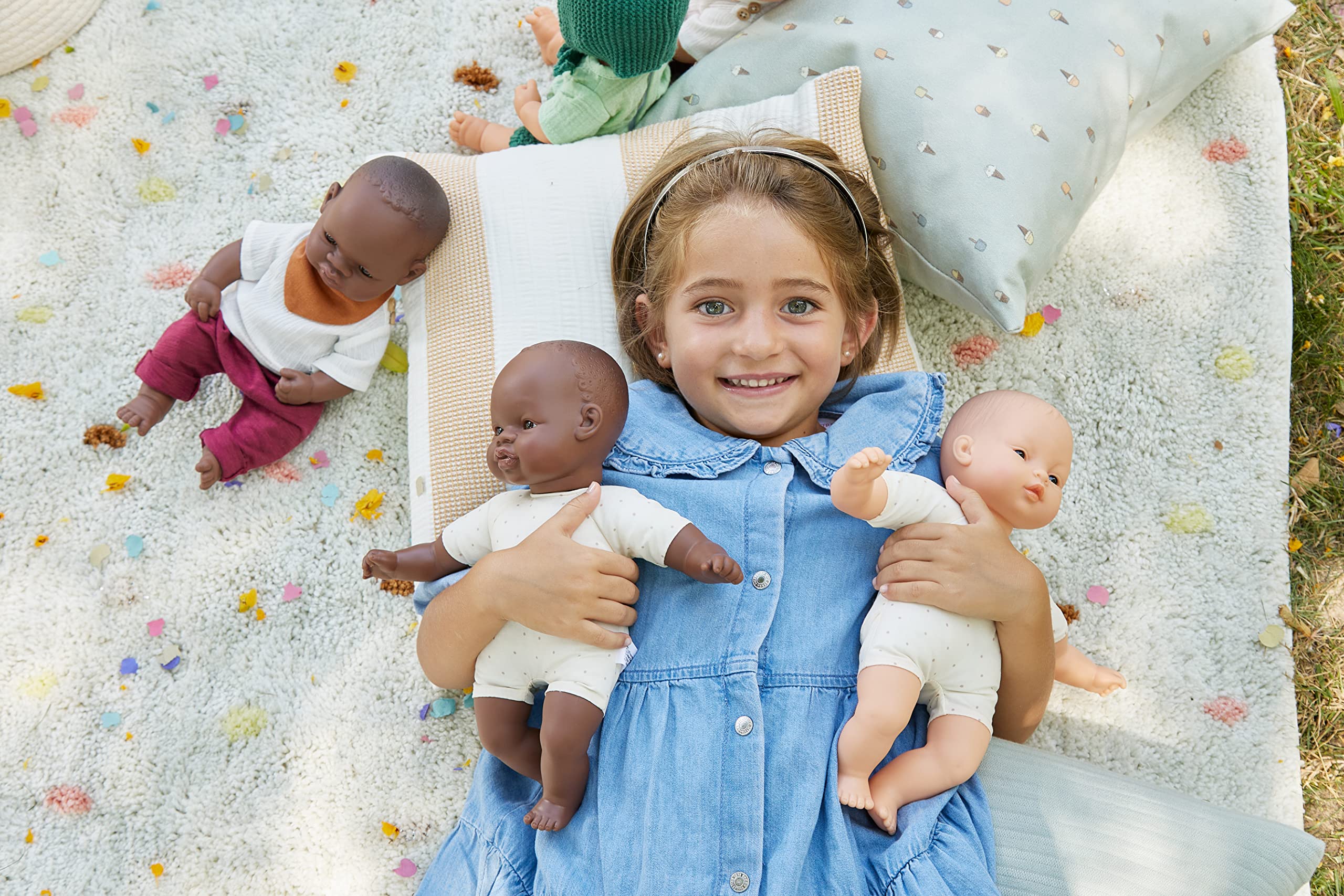 Miniland Caucasian Soft Body Doll 32cm - Vanilla Scented, Handmade in Spain 11