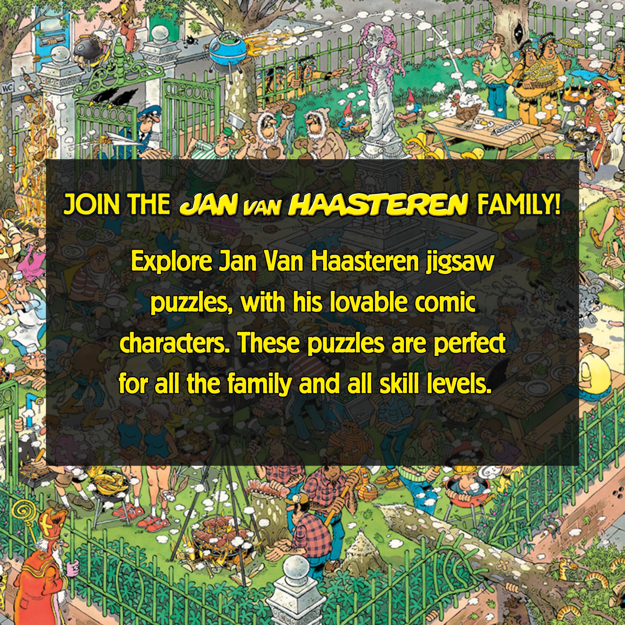Jan van Haasteren BBQ Party! - 1000 Piece Jigsaw Puzzle | Adults 14+ | 68 x 49cm 5