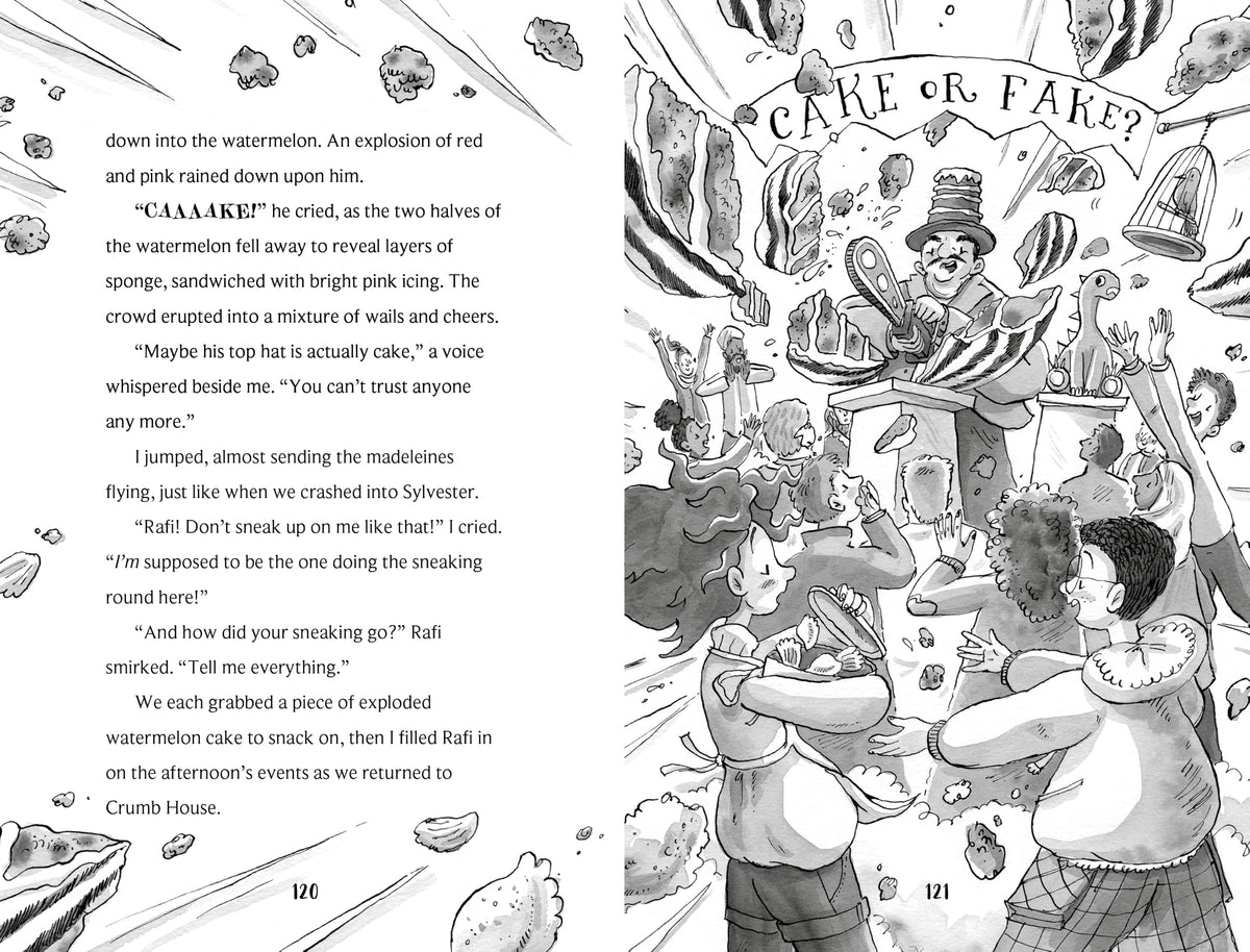 Usborne Cinnamon Crumb, Baking Detective: The Great Cake Caper - Ages 8-11 3