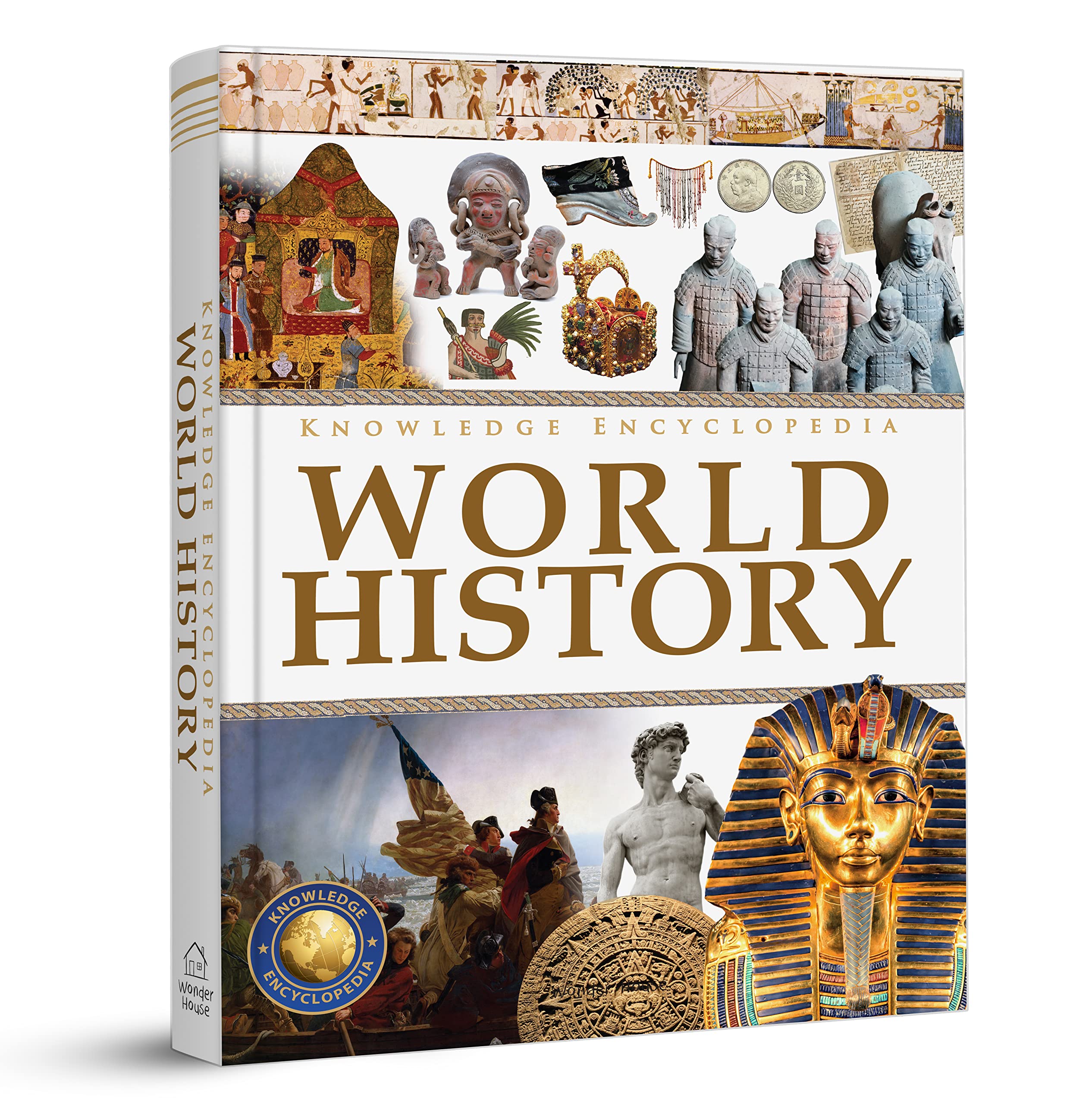 Wonder House Knowledge Encyclopedia - World History: Deluxe Edition | Hardcover | Ages 7-12 1