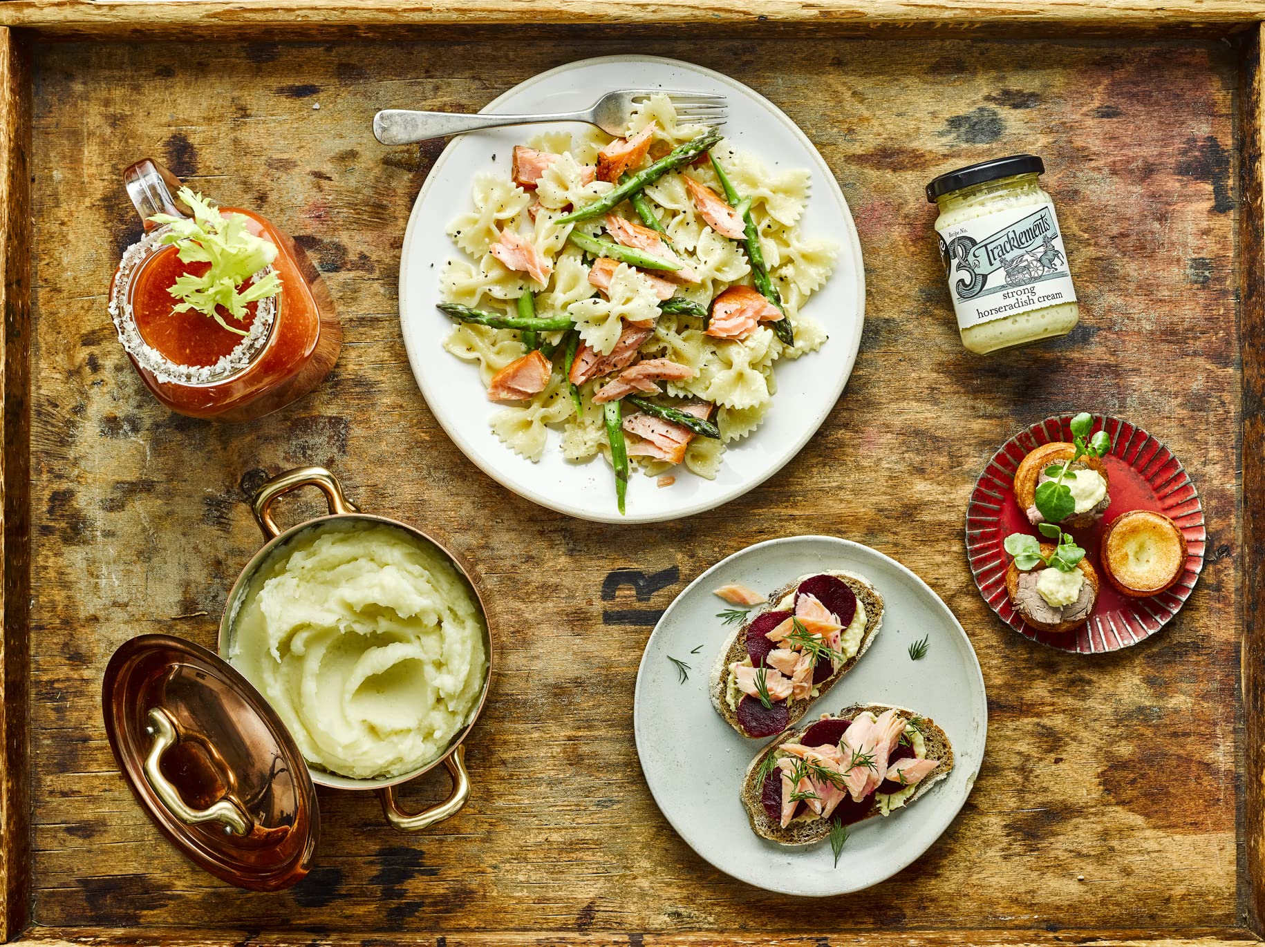 Tracklements Strong Horseradish Cream - Vegetarian, Gluten Free | 140g Jar (Pack of 2) 3