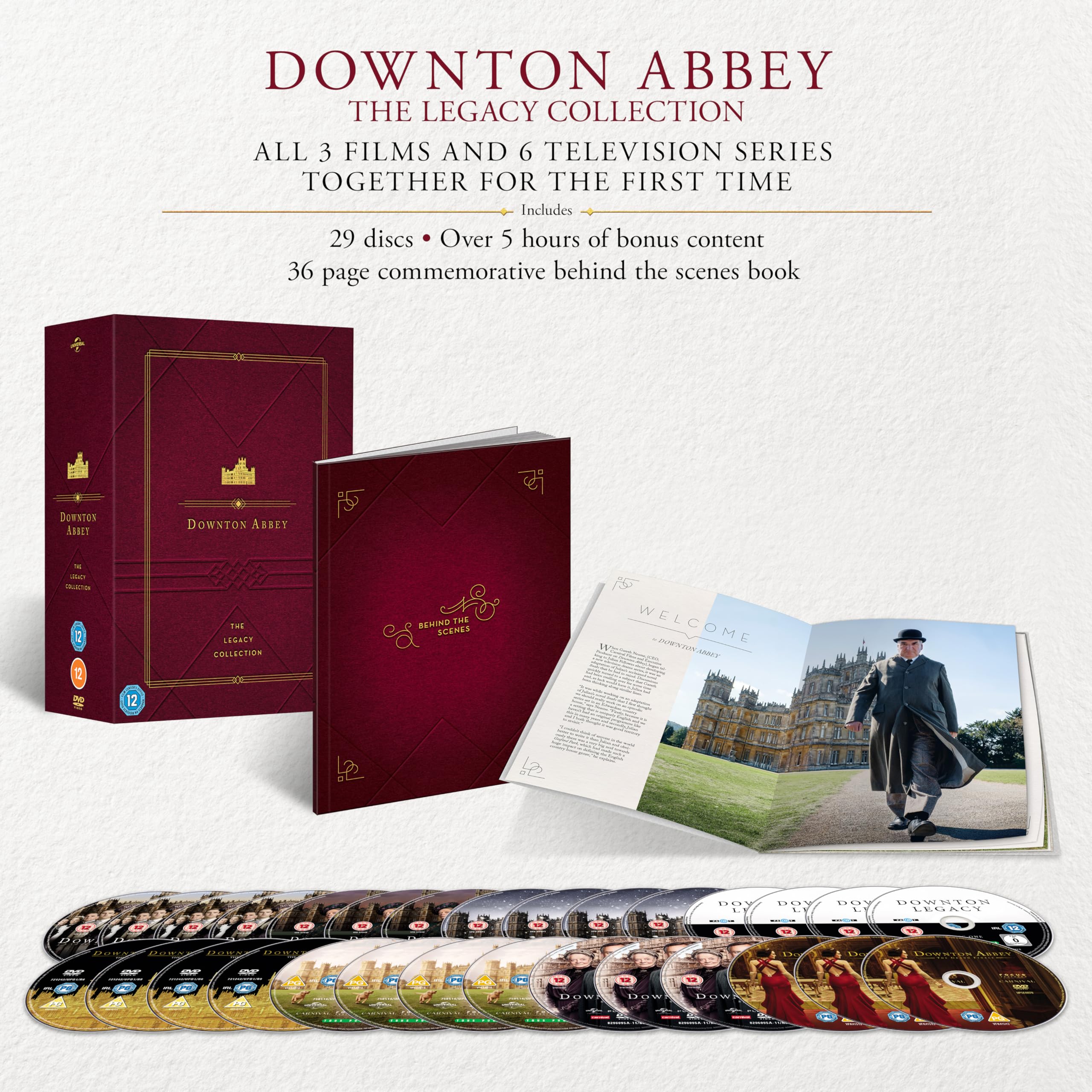 Downton Abbey: The Complete TV and Film Legacy Collection [Box Set]