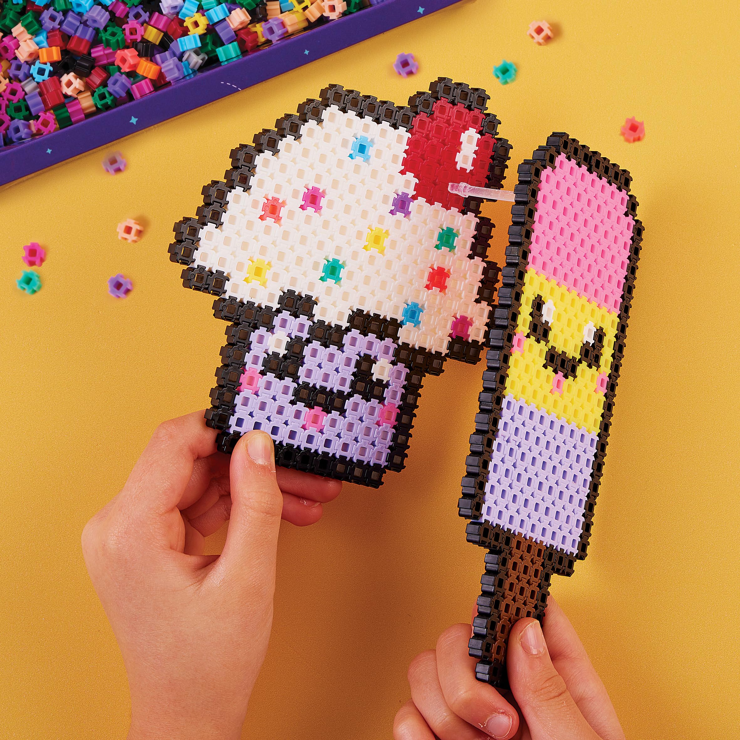 Simbrix Feature Pack So Sweet - 2500+ Piece Reusable Building Set for Creative Play 11