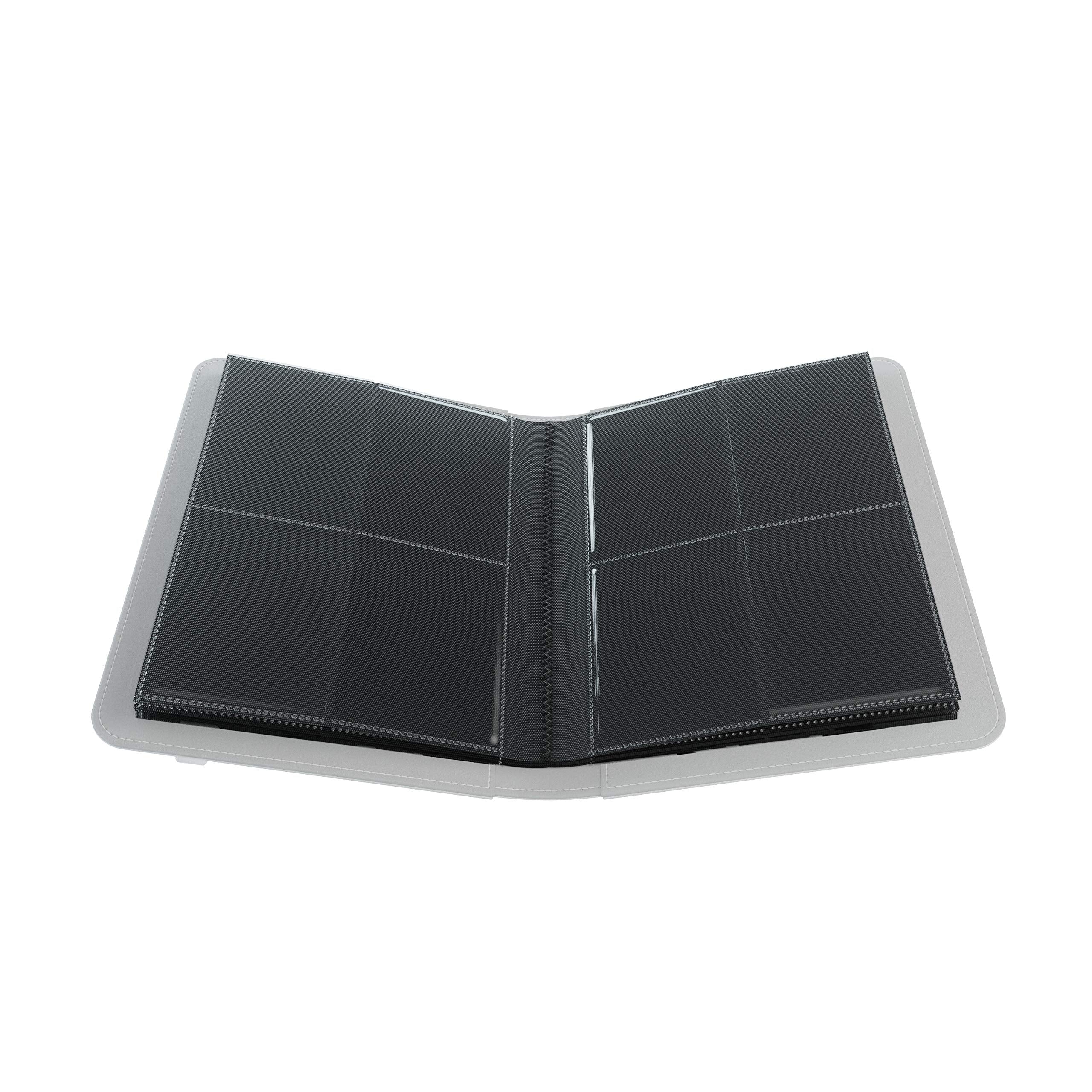 Gamegenic Prime Album - 8-Pocket Side-Loading Pages | Holds 160 Double-Sleeved Cards | White 6