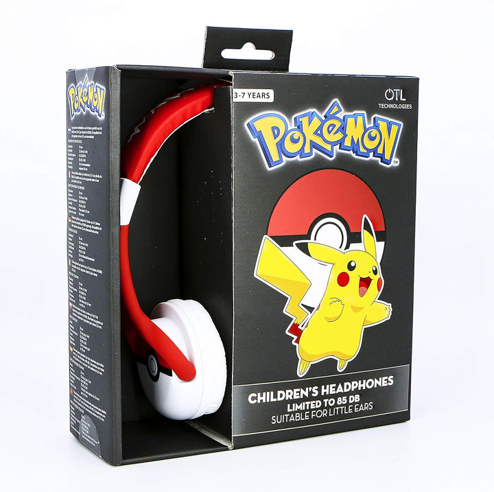 Pokémon Pokéball Wired Headphones for Kids - Universal 3.5mm Jack (2023)