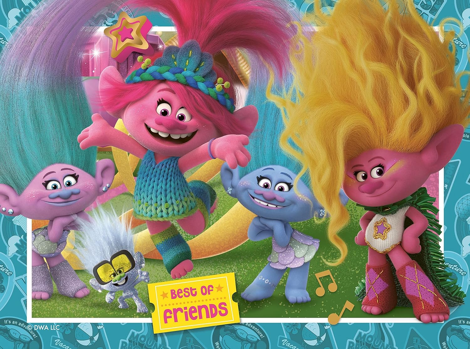 Ravensburger Trolls 3 Movie Band Together 4-in-a-Box Puzzle Set - 72 Pieces Total 8