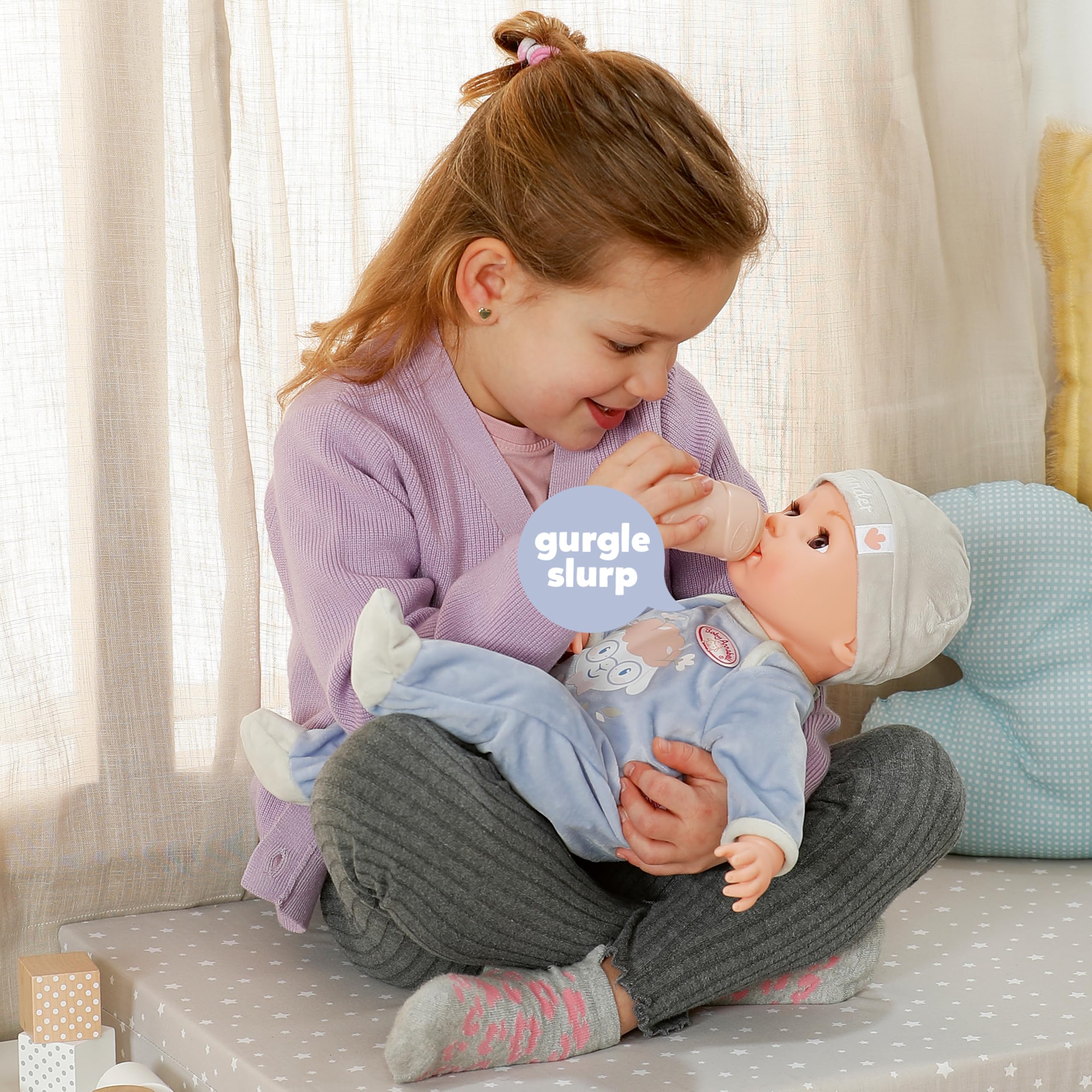 Baby Annabell Interactive Alexander 43cm Soft Bodied Doll with Realistic Movements 4