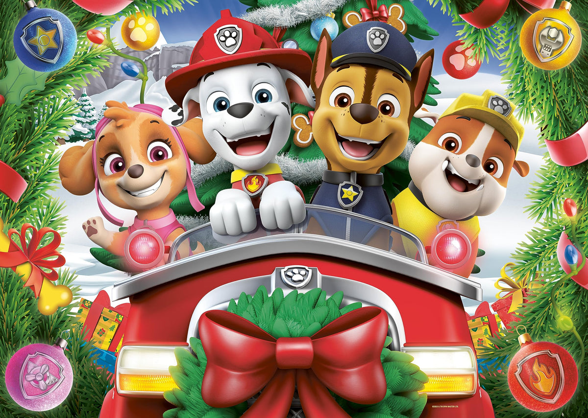 Ravensburger Paw Patrol Christmas Special Edition 24 Piece Giant Floor Puzzle | Ages 3+ | 70 x 50cm