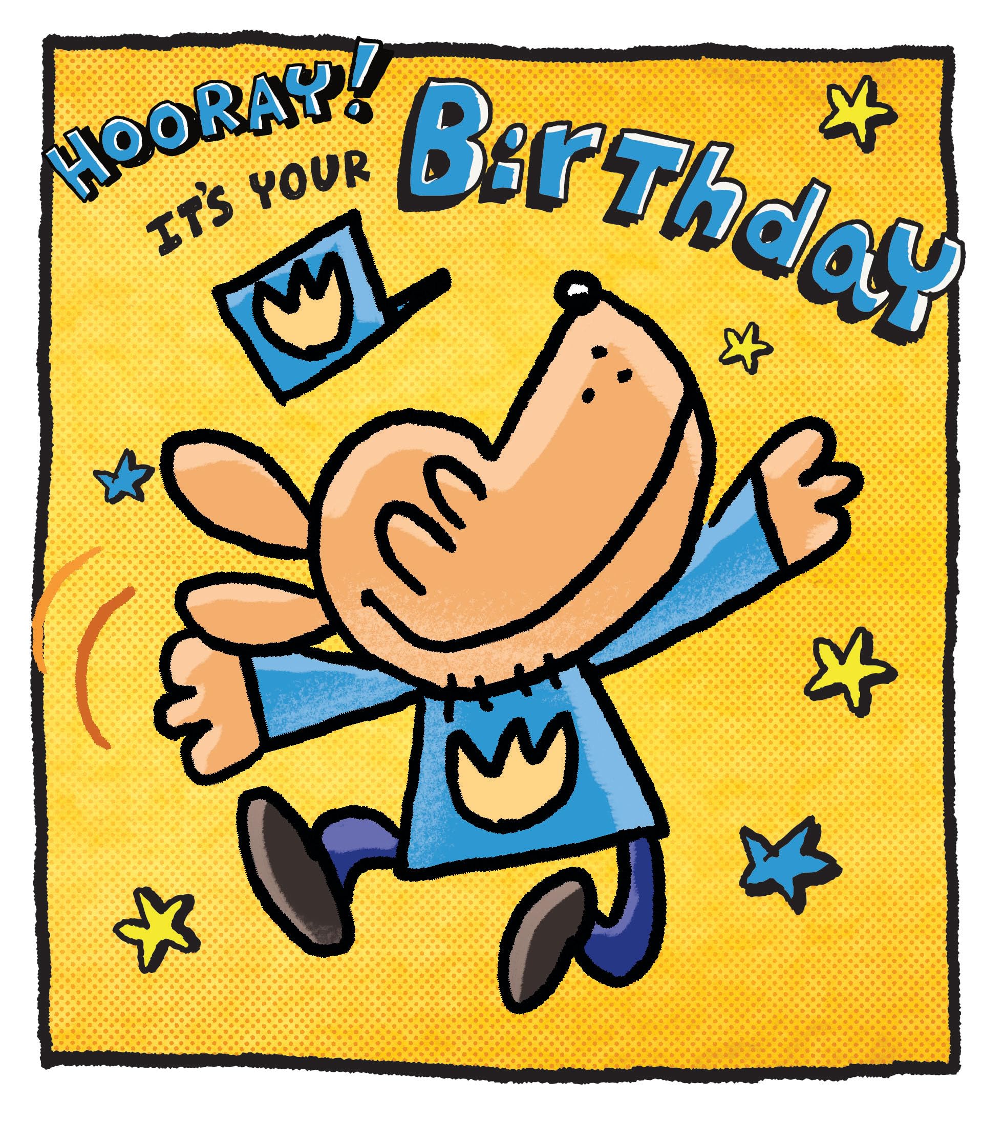Danilo Promotions LTD Dog Man Birthday Card for Daughter | Standard Size | 50% Recycled Content