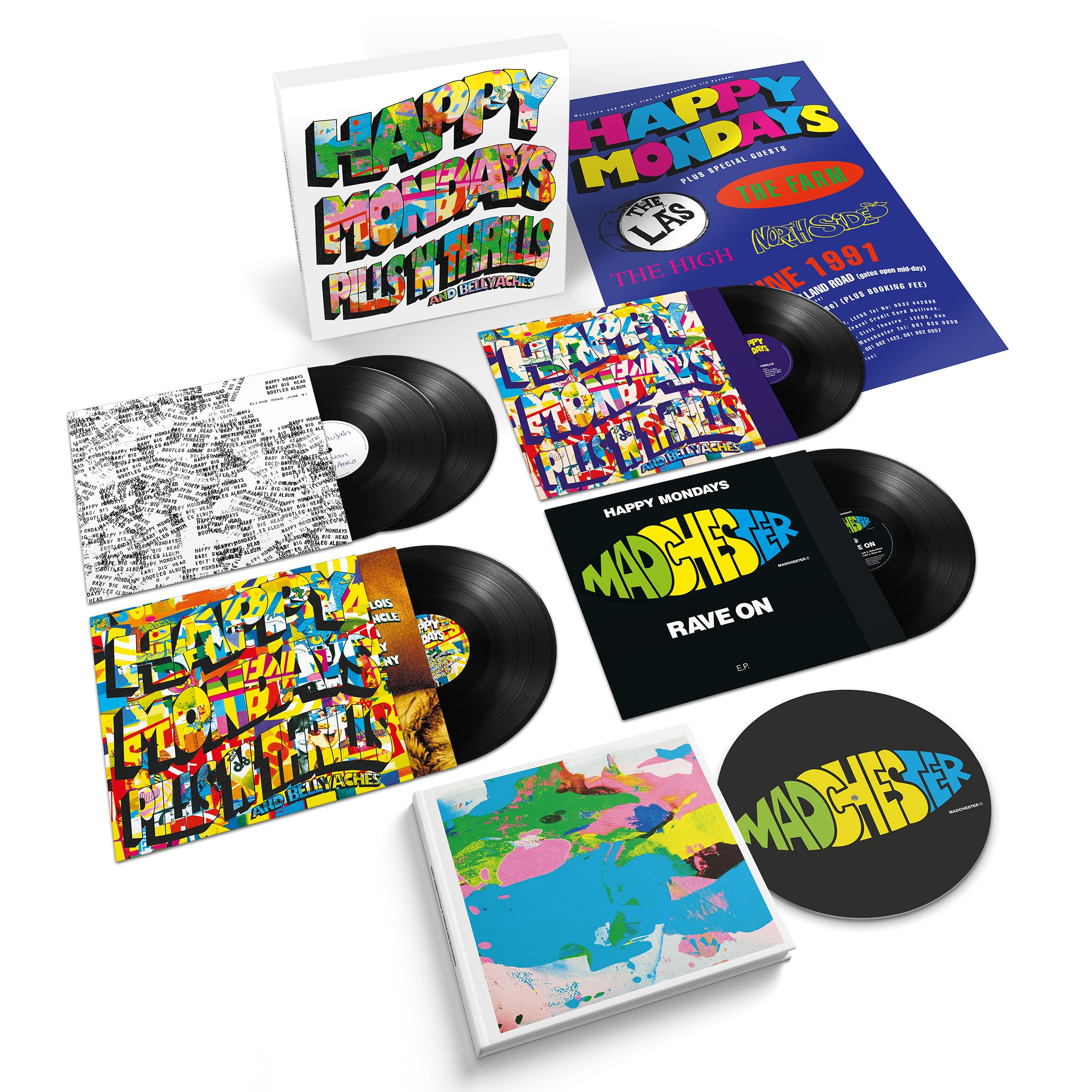 Happy Mondays - Pills 'n' Thrills and Bellyaches [5LP Boxset Vinyl]