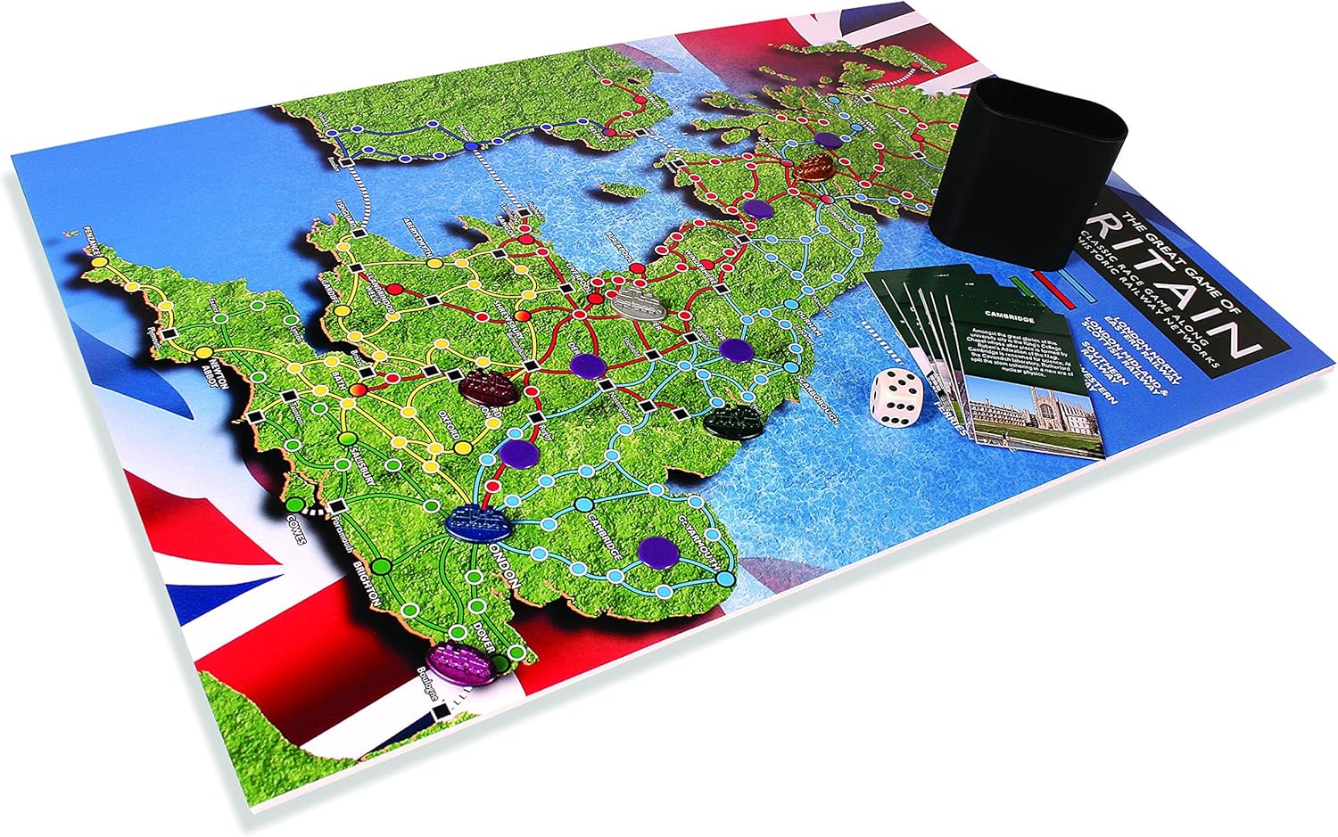 John Adams The Game of Britain Board Game