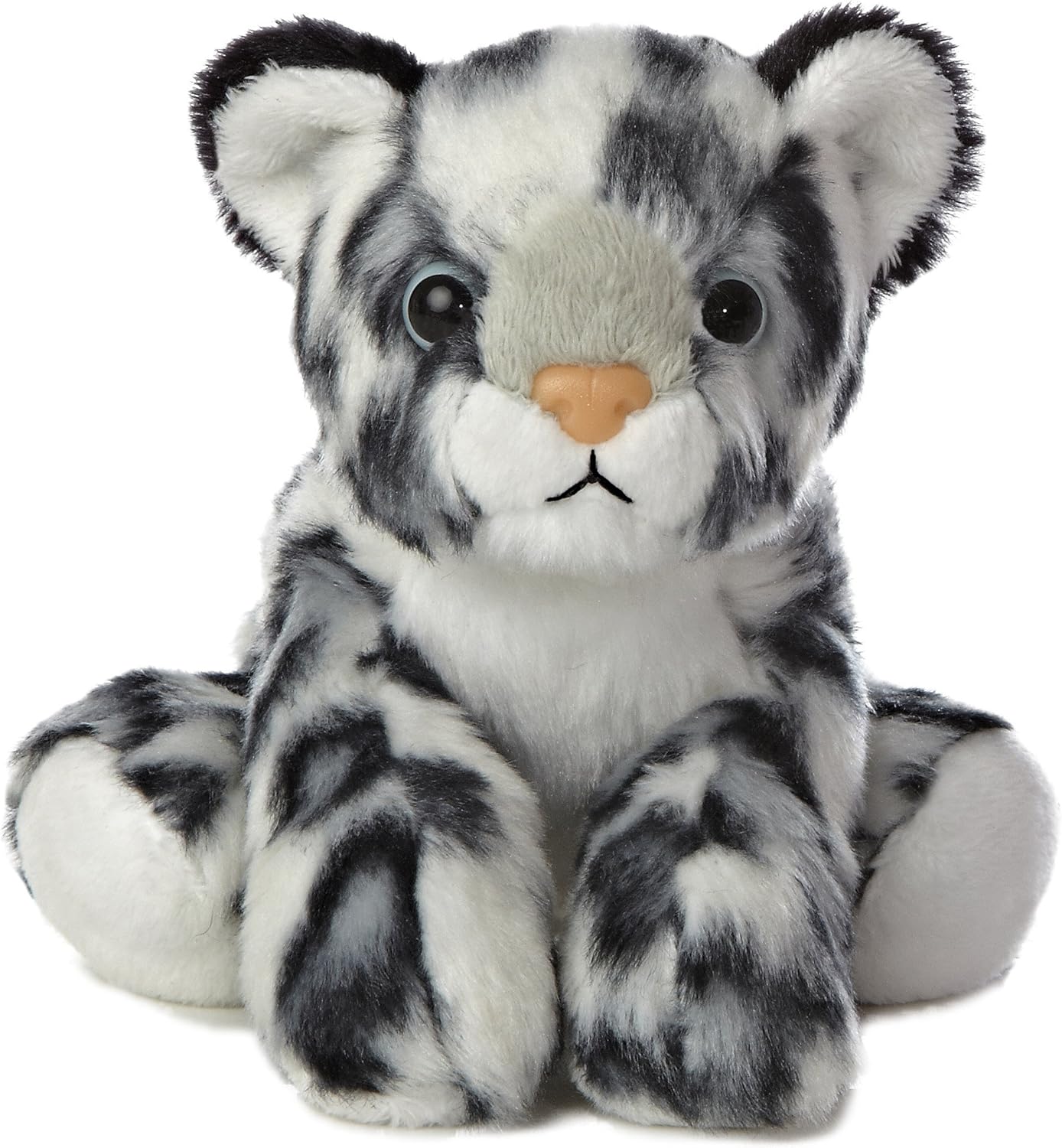 Aurora Mini Flopsie Snow Leopard - 8" Soft Plush Stuffed Animal for Kids 2