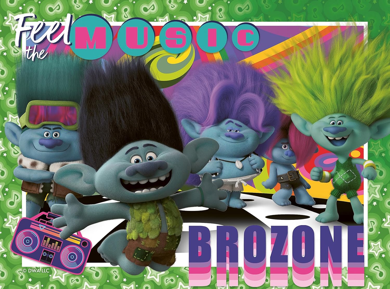 Ravensburger Trolls 3 Movie Band Together 4-in-a-Box Puzzle Set - 72 Pieces Total 9