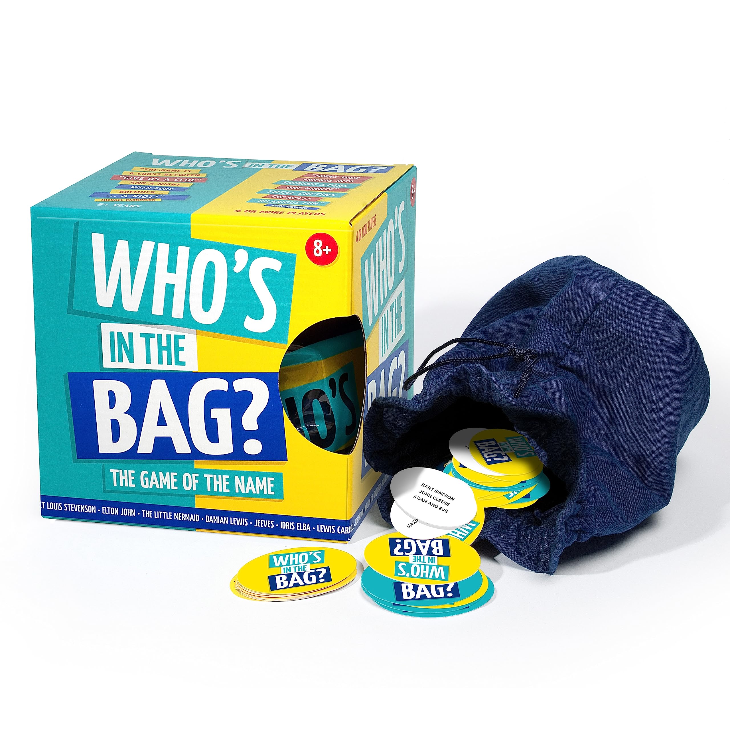 University Games Who's in the Bag Game - Guessing Game for Ages 8+, 2-8 Players