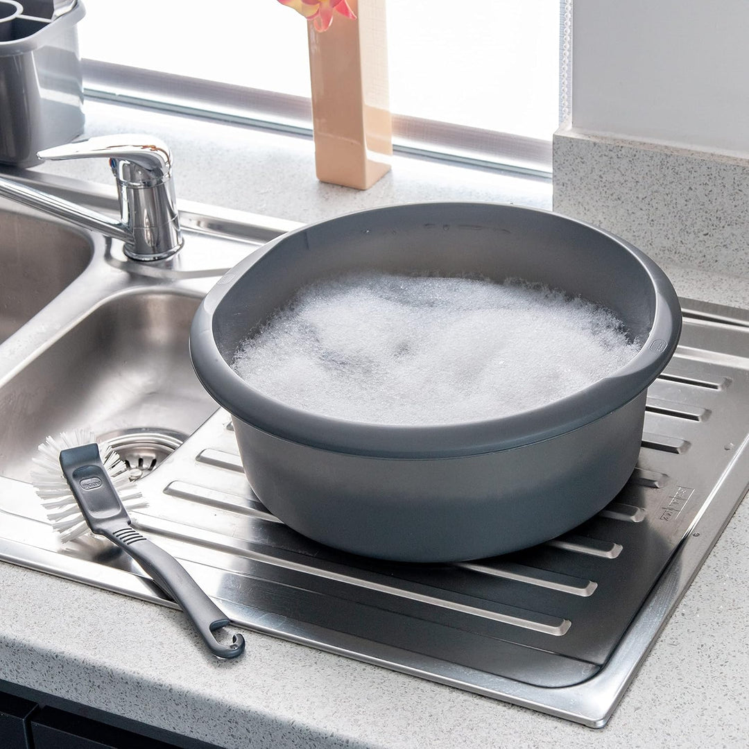 Addis - 7.7 Litre Round Bowl Metallic Silver