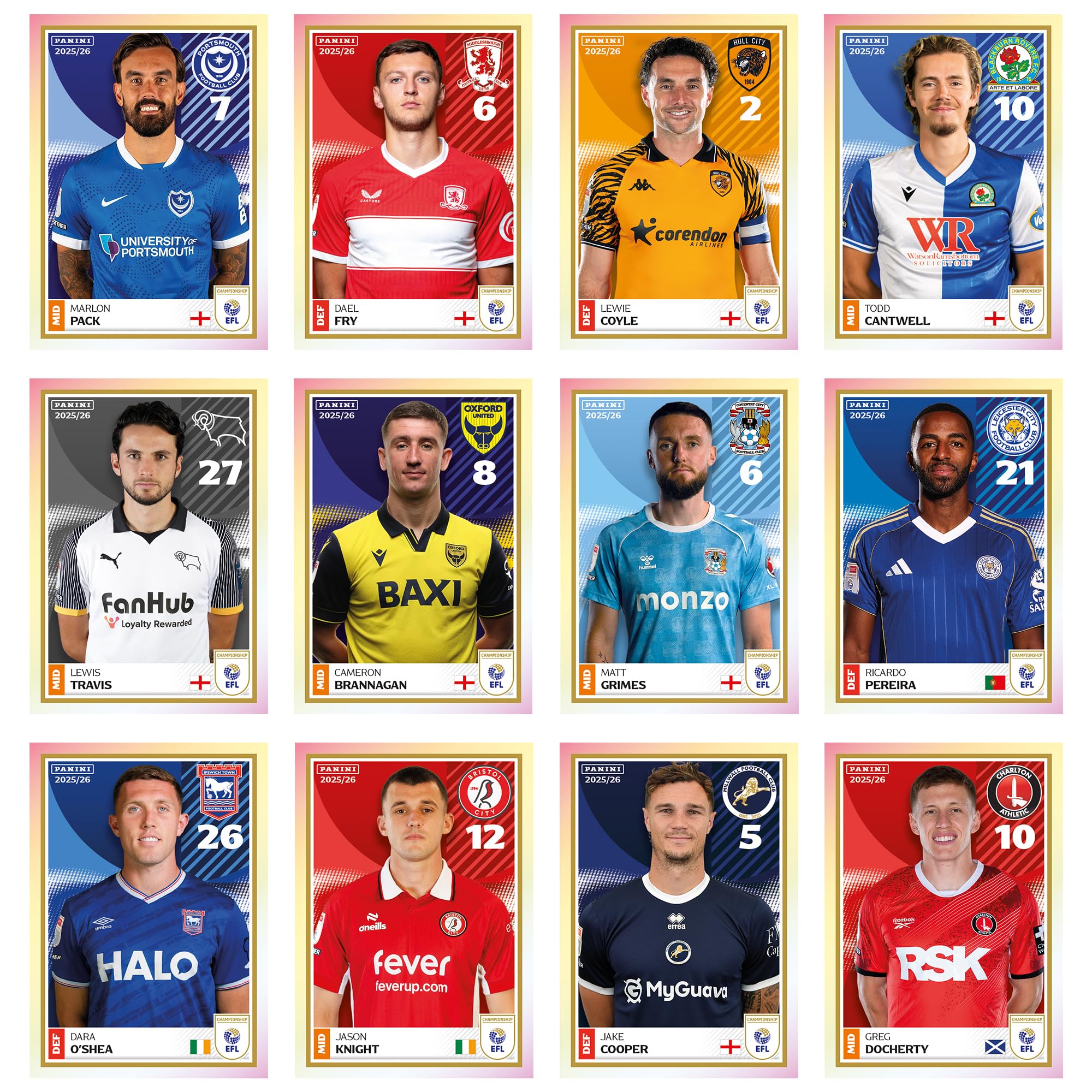 Panini EFL 2026 Sticker Collection - Starter Pack | 788 Stickers to Collect 4