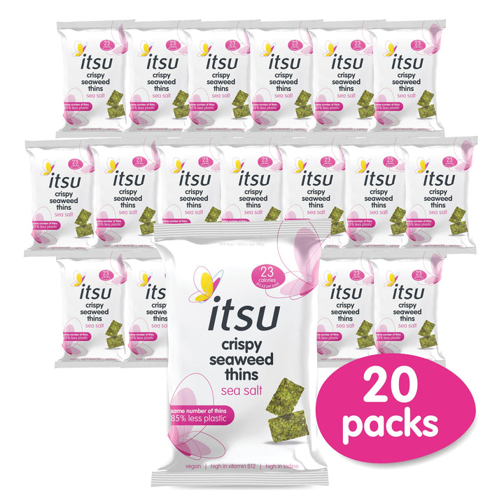 Itsu - Seaweed Thins Sea Salt 5g 20 Pack