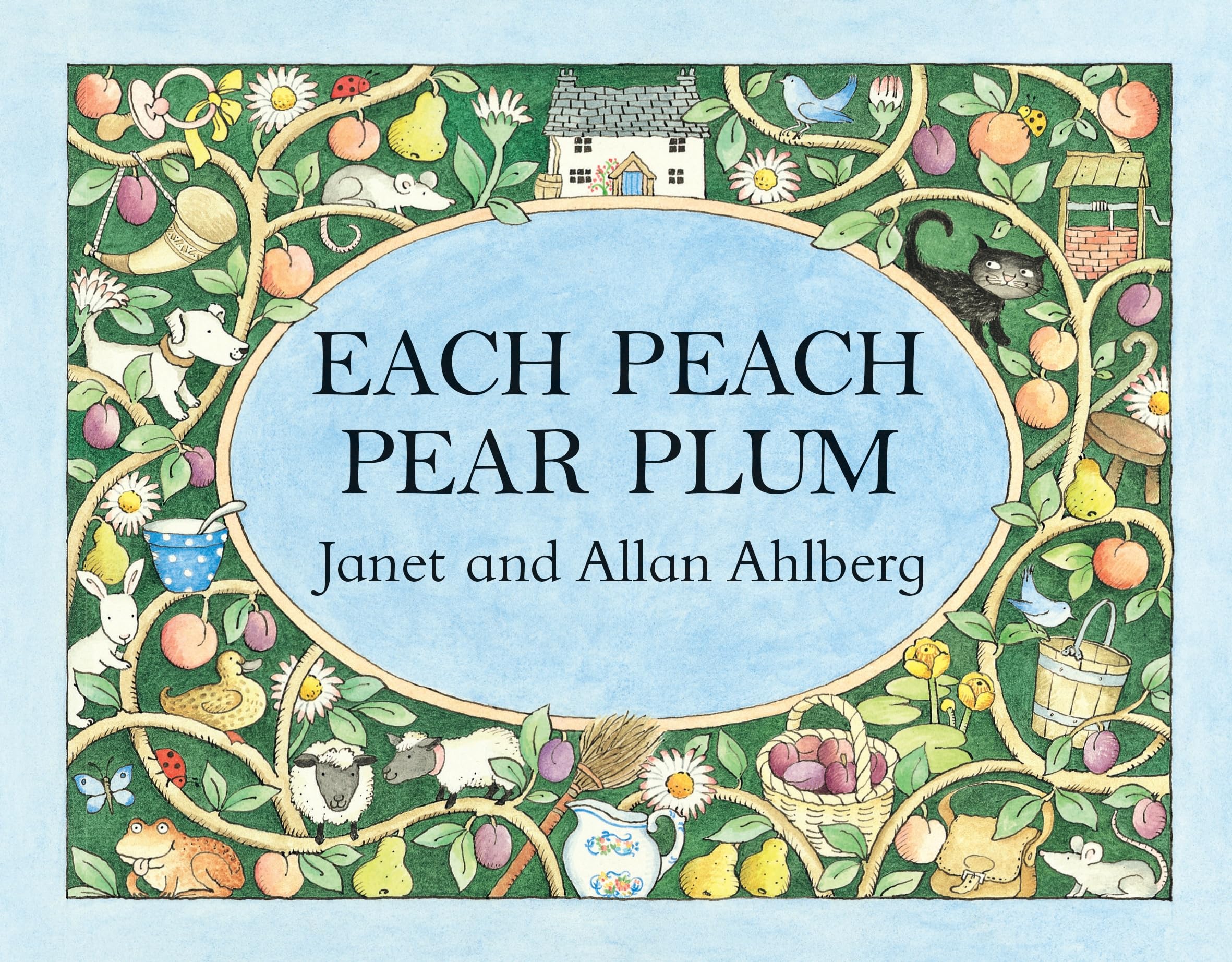 Puffin Each Peach Pear Plum Board Book by Allan Ahlberg & Janet Ahlberg | Ages 1-3 1