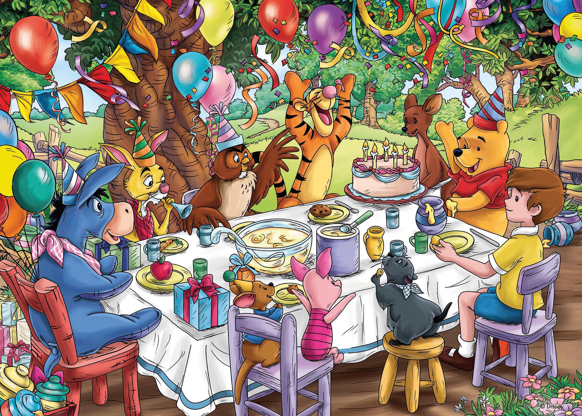 Ravensburger Disney Collector's Edition Winnie the Pooh Gifts - 1000 Piece Puzzle