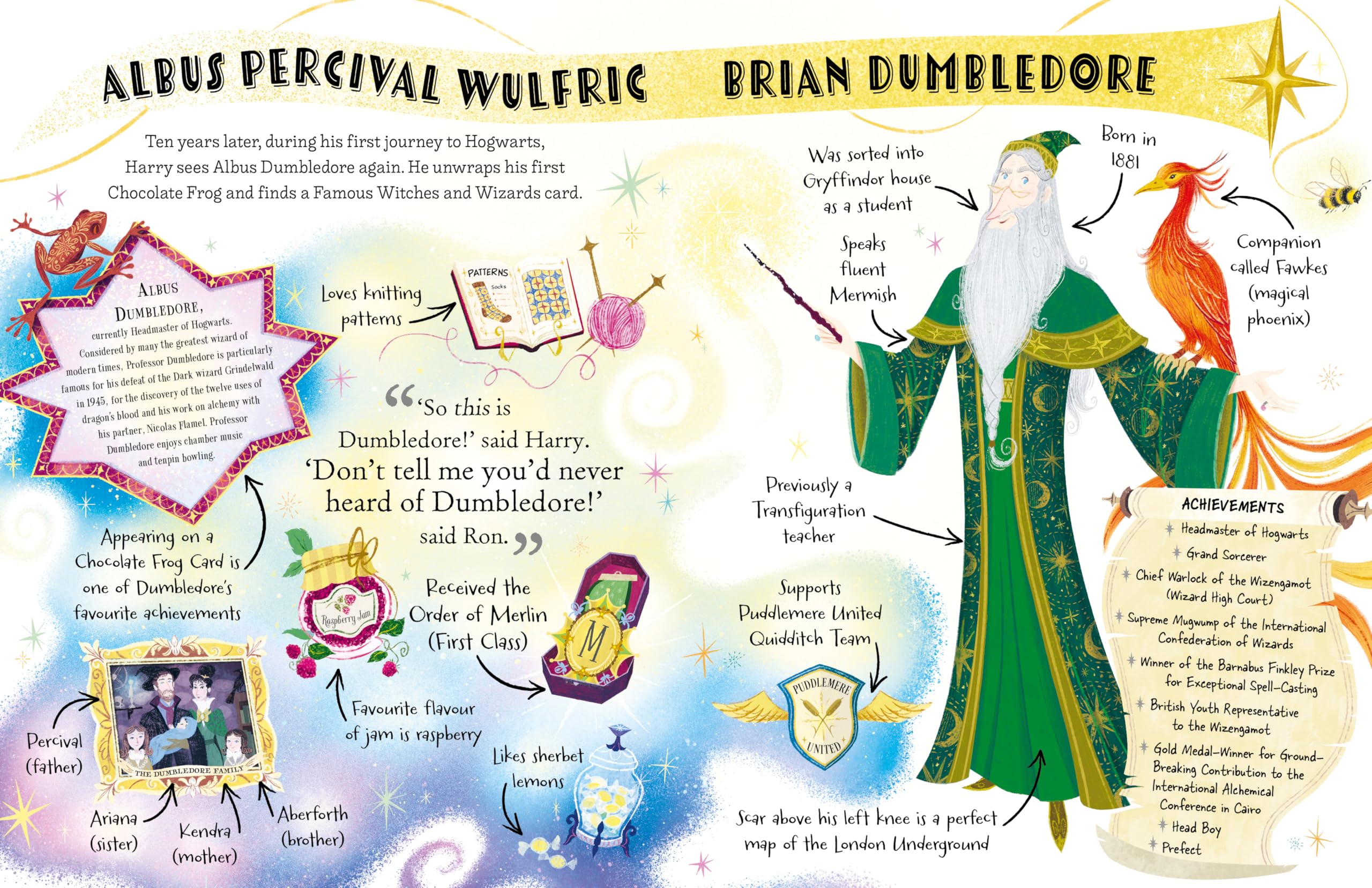 Bloomsbury Professor Dumbledore - Pocket Potters Mini-Guide | Hardcover | Ages 7+ 3