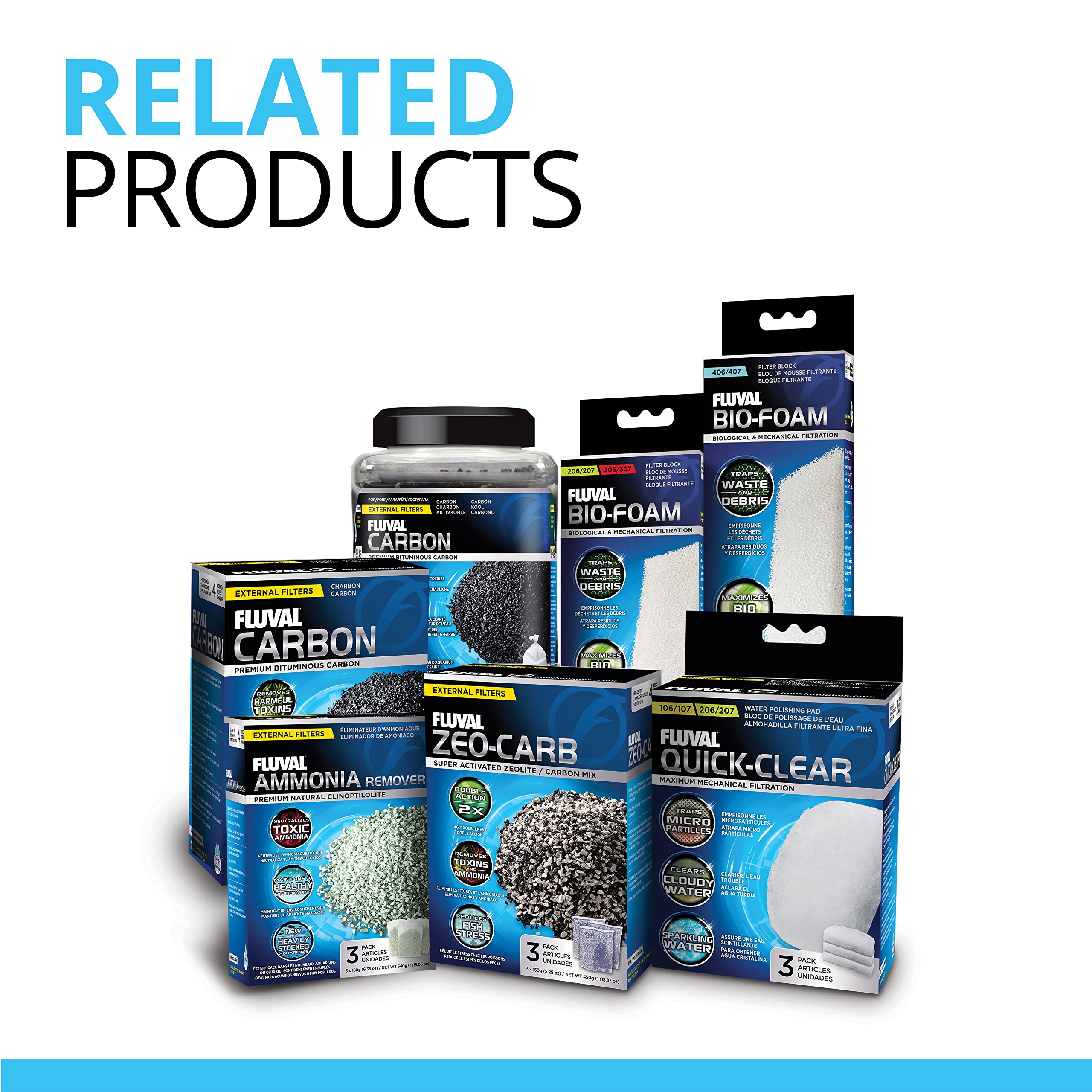Fluval 306/307 & 406/407 Phosphate Remover Pad - Controls Algae & Traps Debris 7