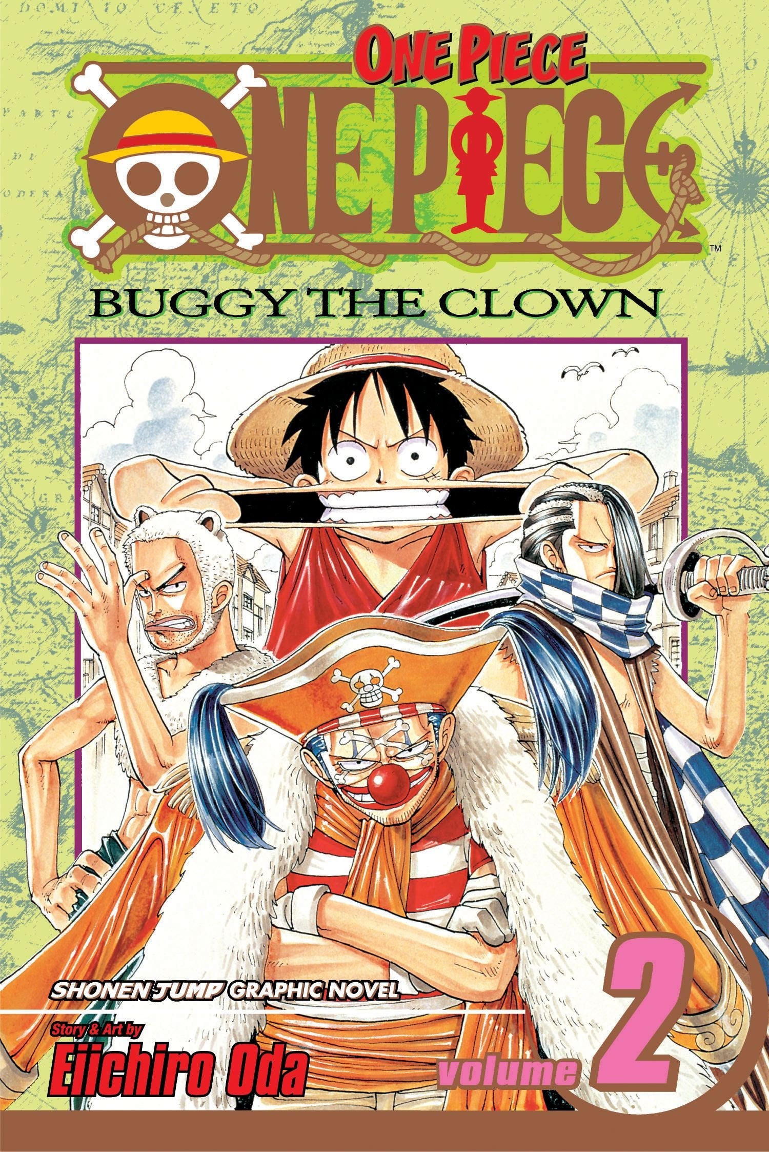 One Piece Volume 2: Buggy the Clown - Paperback | 200 Pages | English 1