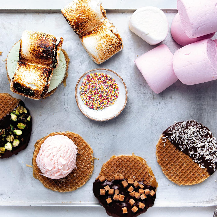 EPIC SNAX CO - Giant American Style Pink and White Toastin’ Marshmallows, 500g